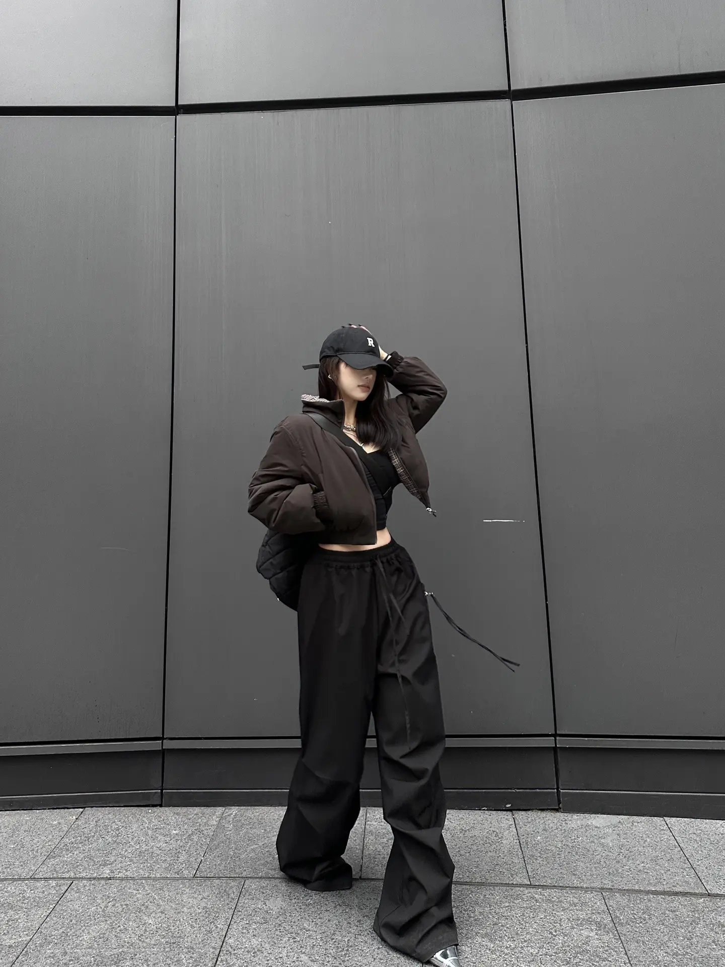 短款上衣我的神 今天真帅。