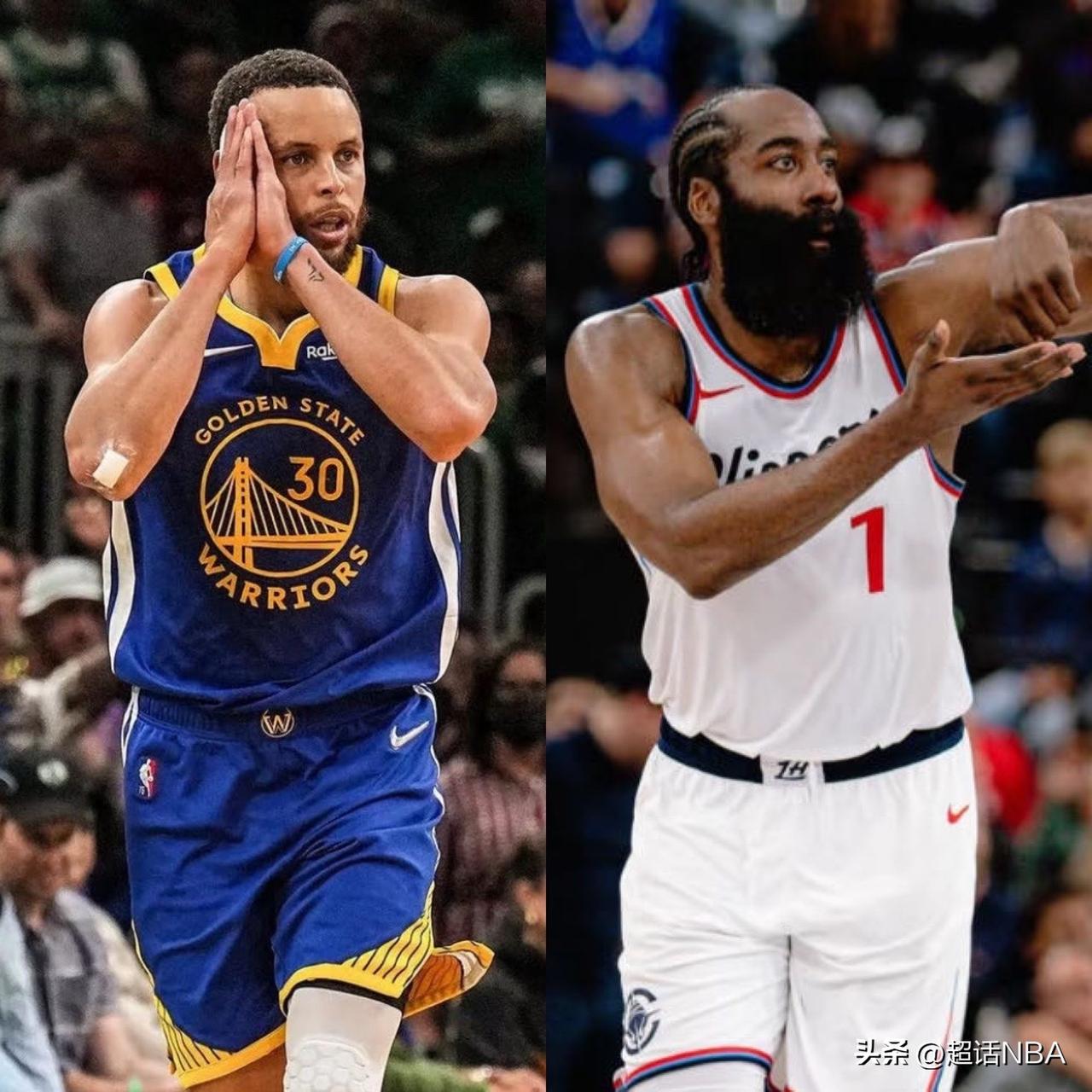 以至少70%真实命中率砍下50+历史排行榜：

第一、哈登 16场

第二、库里