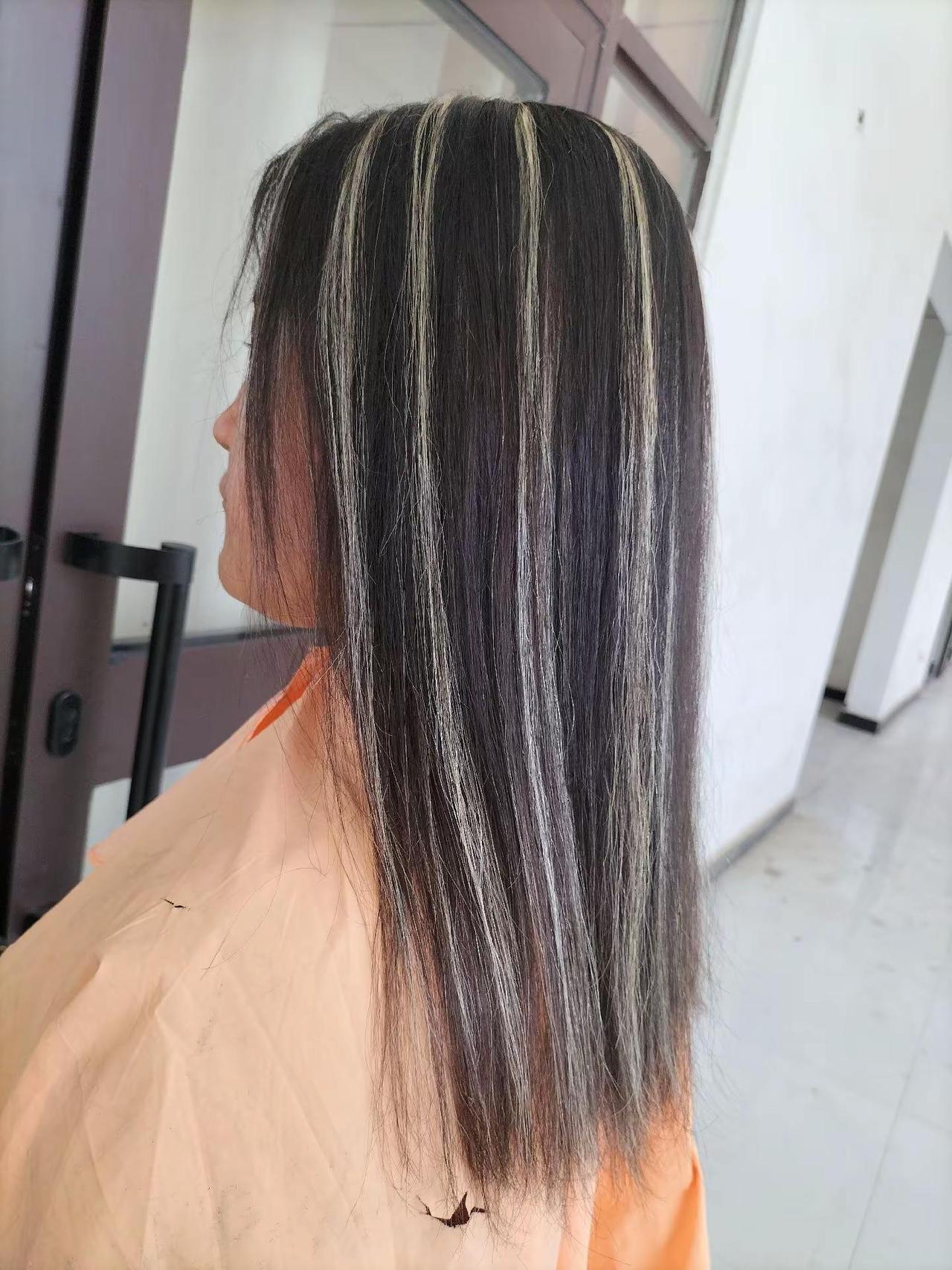 发型 发型教程 发型师 挑染