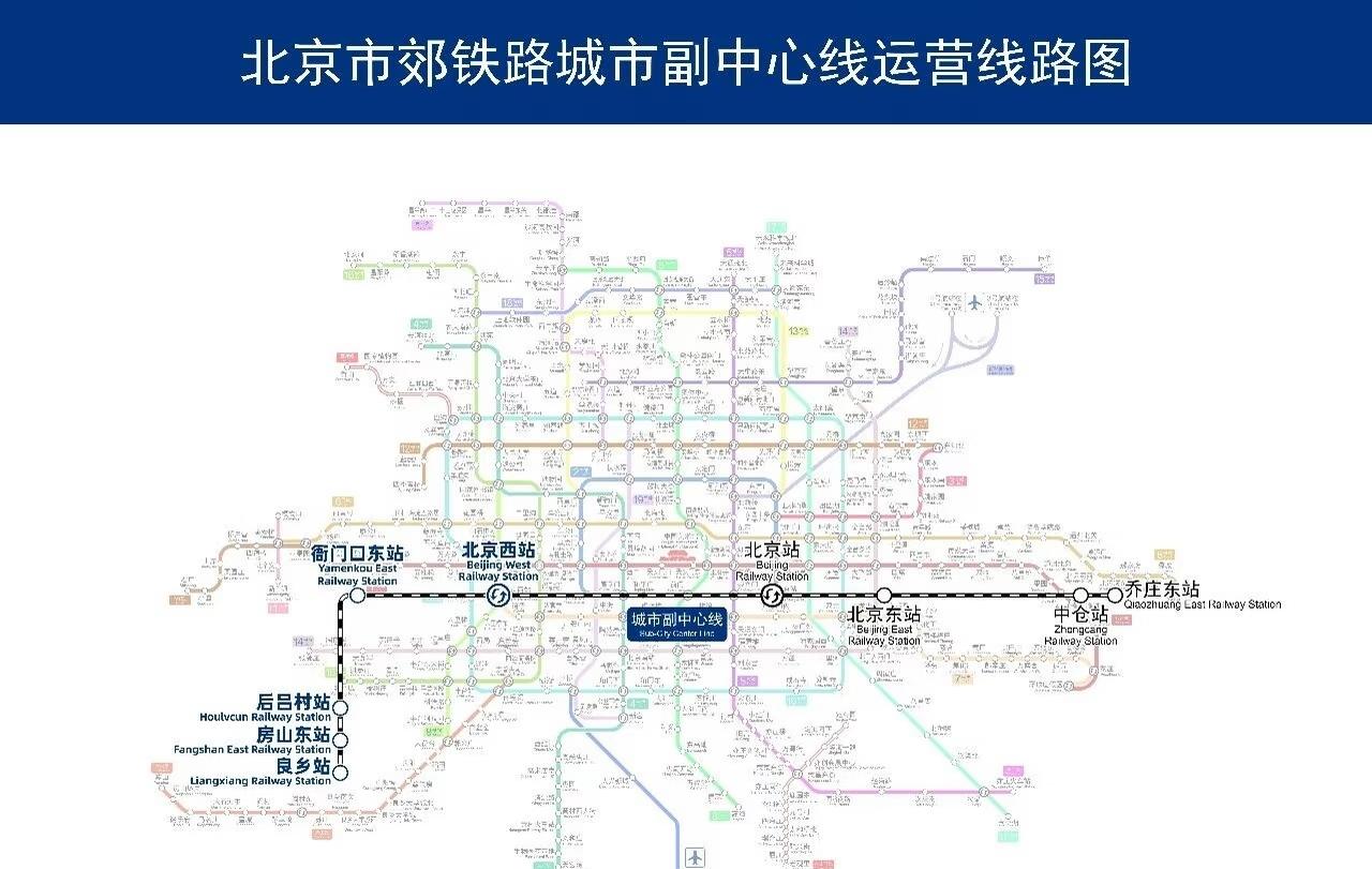 北京市郊铁路副中心线（北京西至良乡段）整体提升工程进入验收阶段，马上就要投运啦！