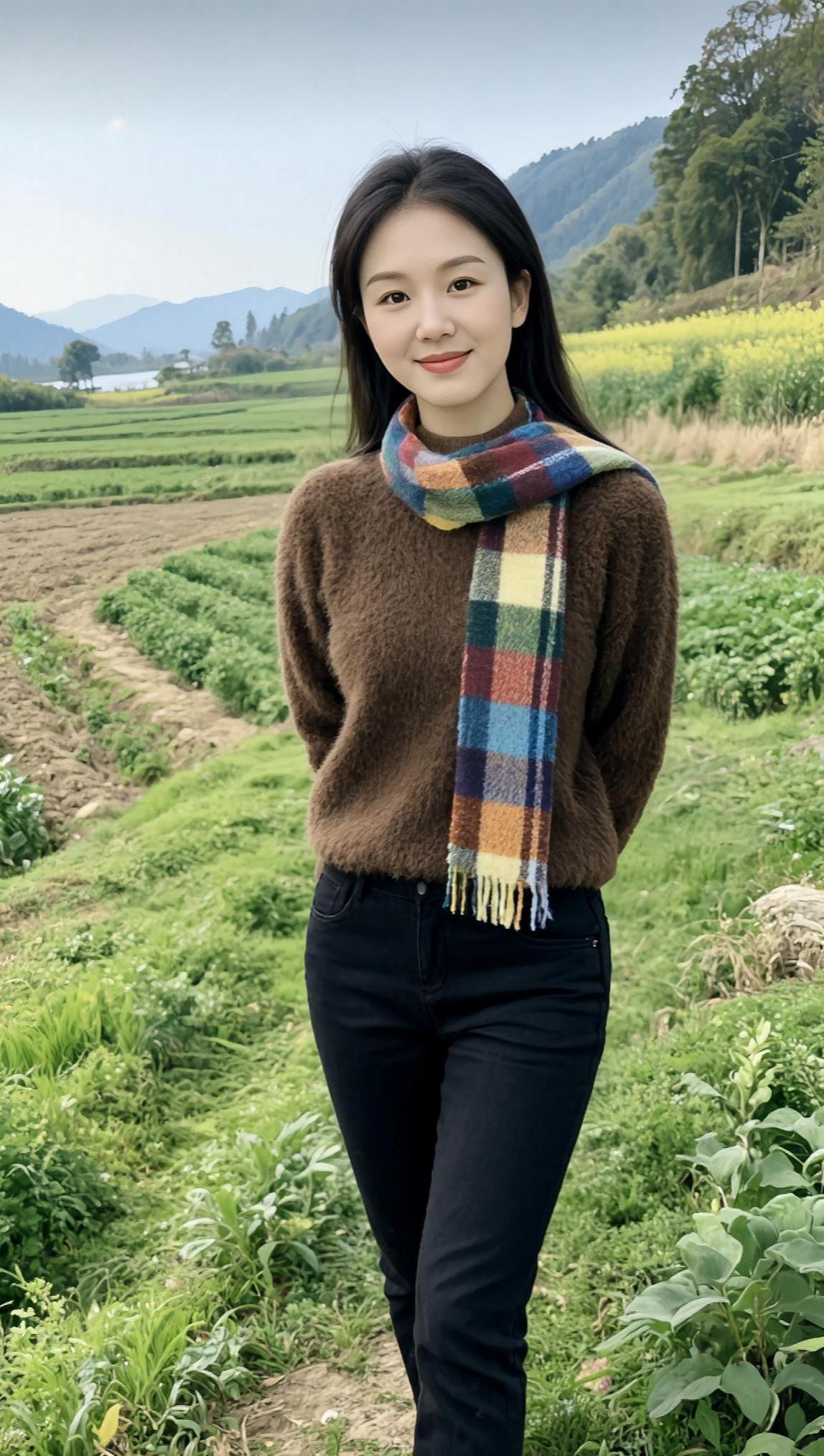 AI田园生活照 抖音ai创作