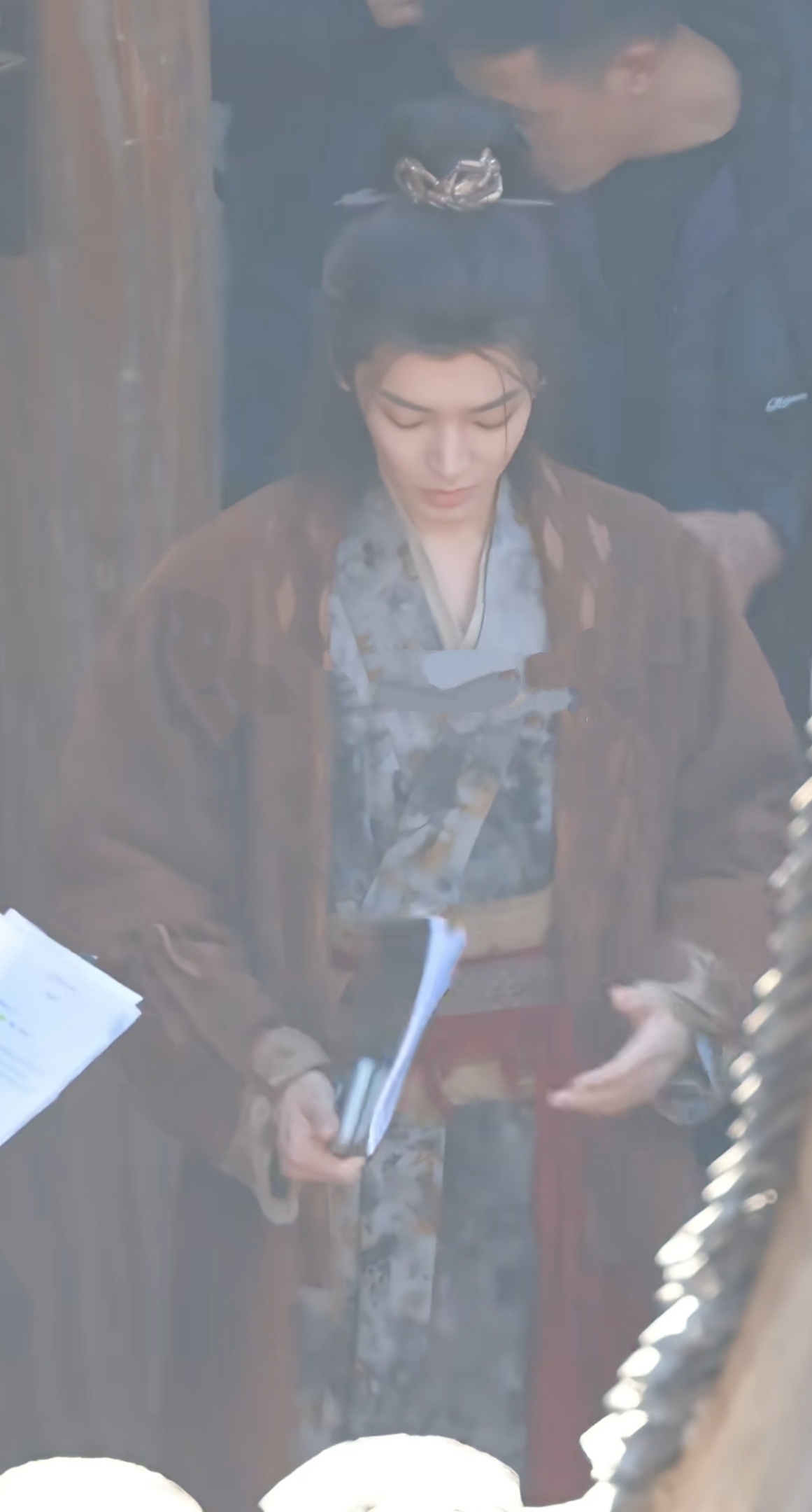 今日侯明昊碧血蝉新造型 