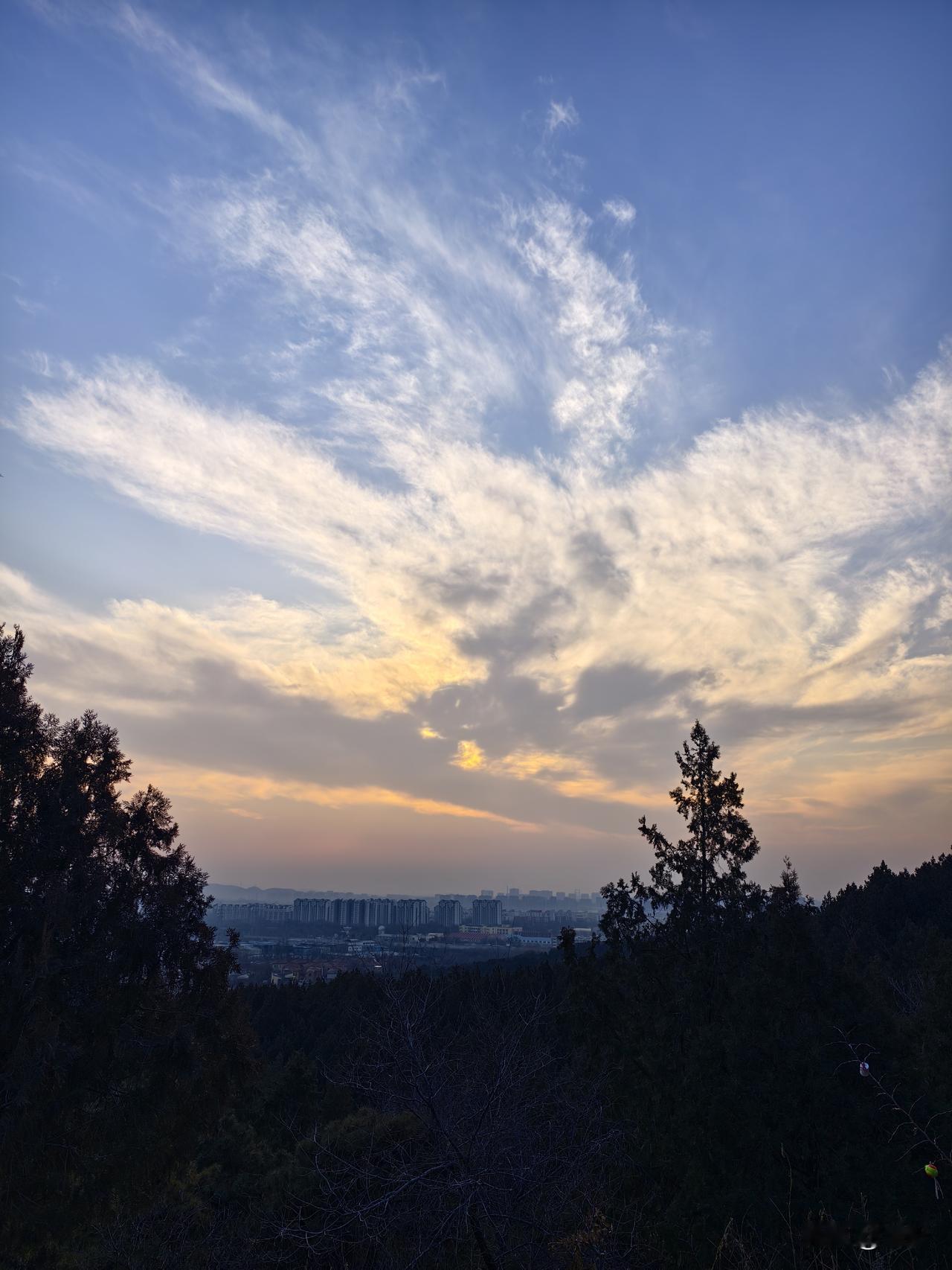 北京上空的云☁️今天北京上空的云