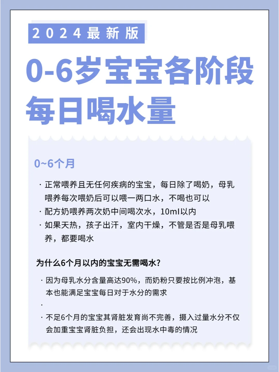 新生儿喝水量！别随意给六个月以内宝宝喝水