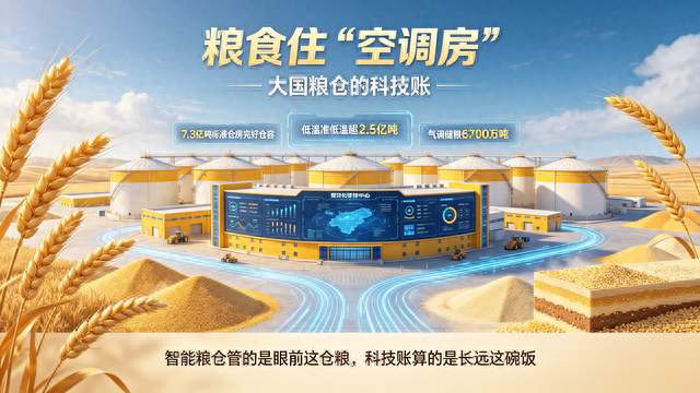 粮食住“空调房”，大国粮仓的科技账