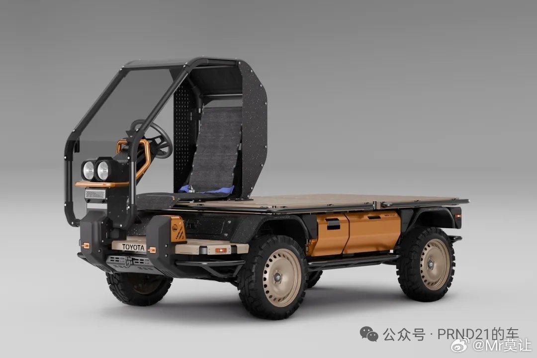 极其简陋，但却充满未来感，确实又到了轮回时刻，车身与底盘分离，各自精进。 ​​​