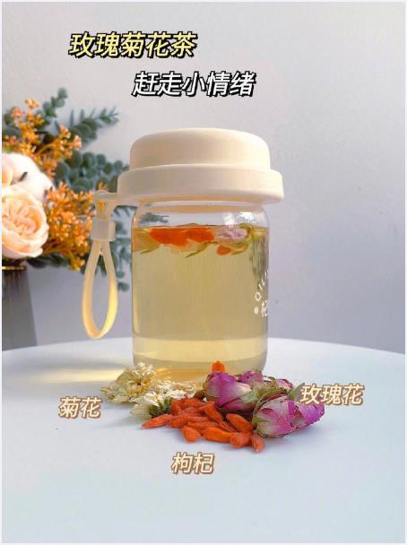 养生茶熬夜蜡黄有赘肉肝气旺一起搞定！！女孩子日常一定要注意内调外养，气色才会好，