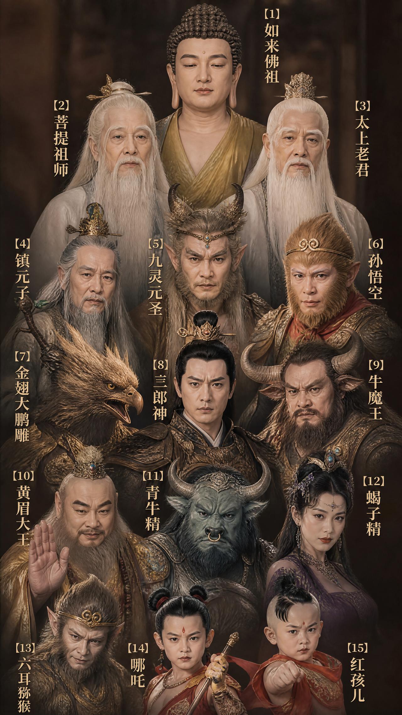 《西游记》里谁才是真正的战力真神？别以为只有齐天大圣孙悟空！今天按原著表现，盘点
