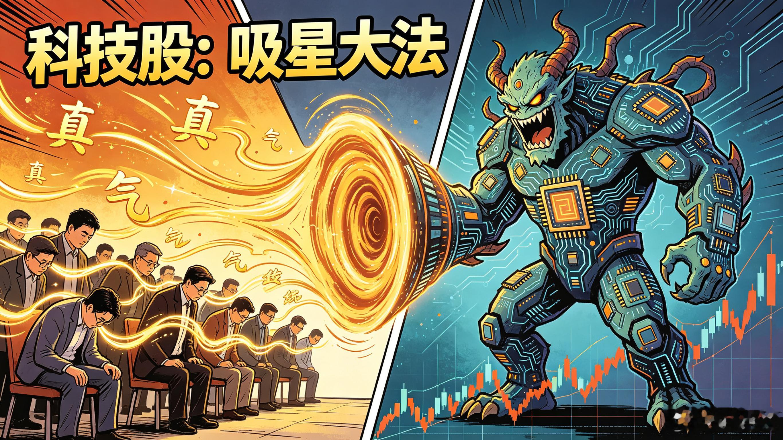 市场的真气被吸星大法吸走了吸星大法 a股 
