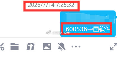 软件服务板块当日仅小幅收涨，$中国软件 sh600536$ 逆势大幅冲高逼近涨停