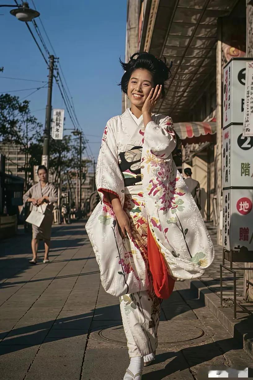 日本五六十年代的应召女郎用行动为日本战后重建和经济腾飞贡献了第一桶金。