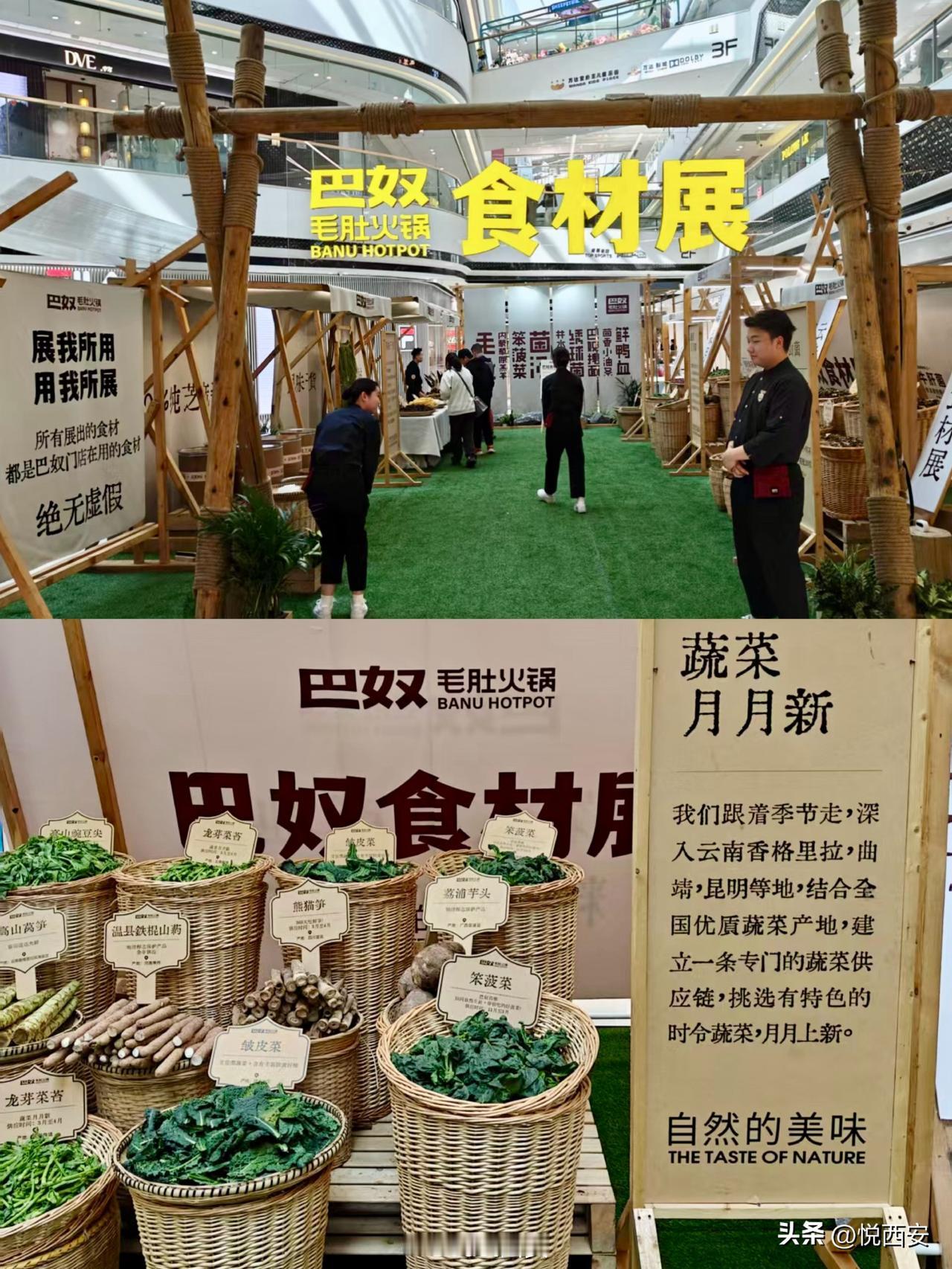 巴奴火锅西安第5店开进高新万达。围绕此次新店投用，巴奴还将专供餐桌的食材全部呈现