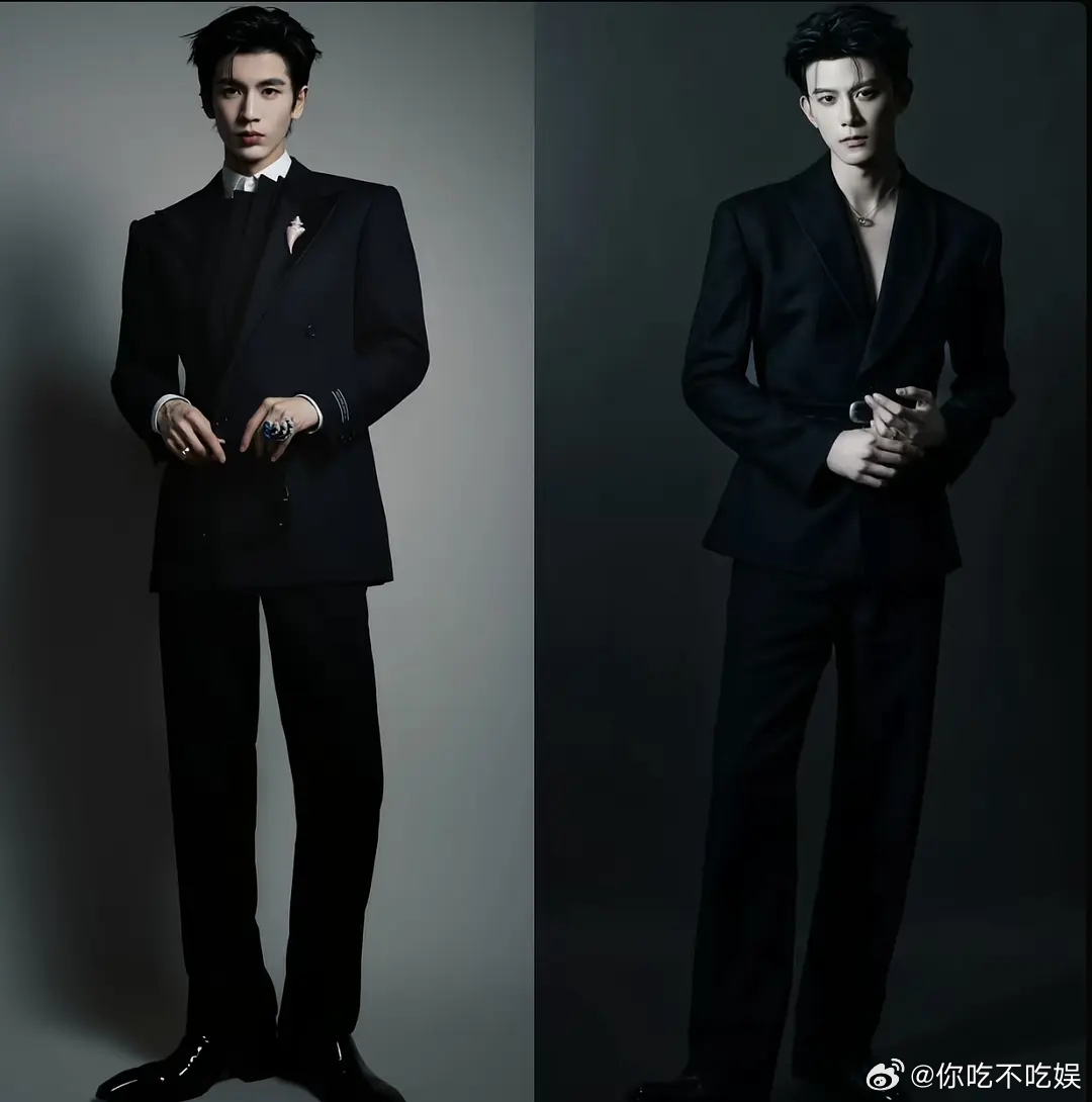 看来男二可以与男一打个平手了，这气质。 