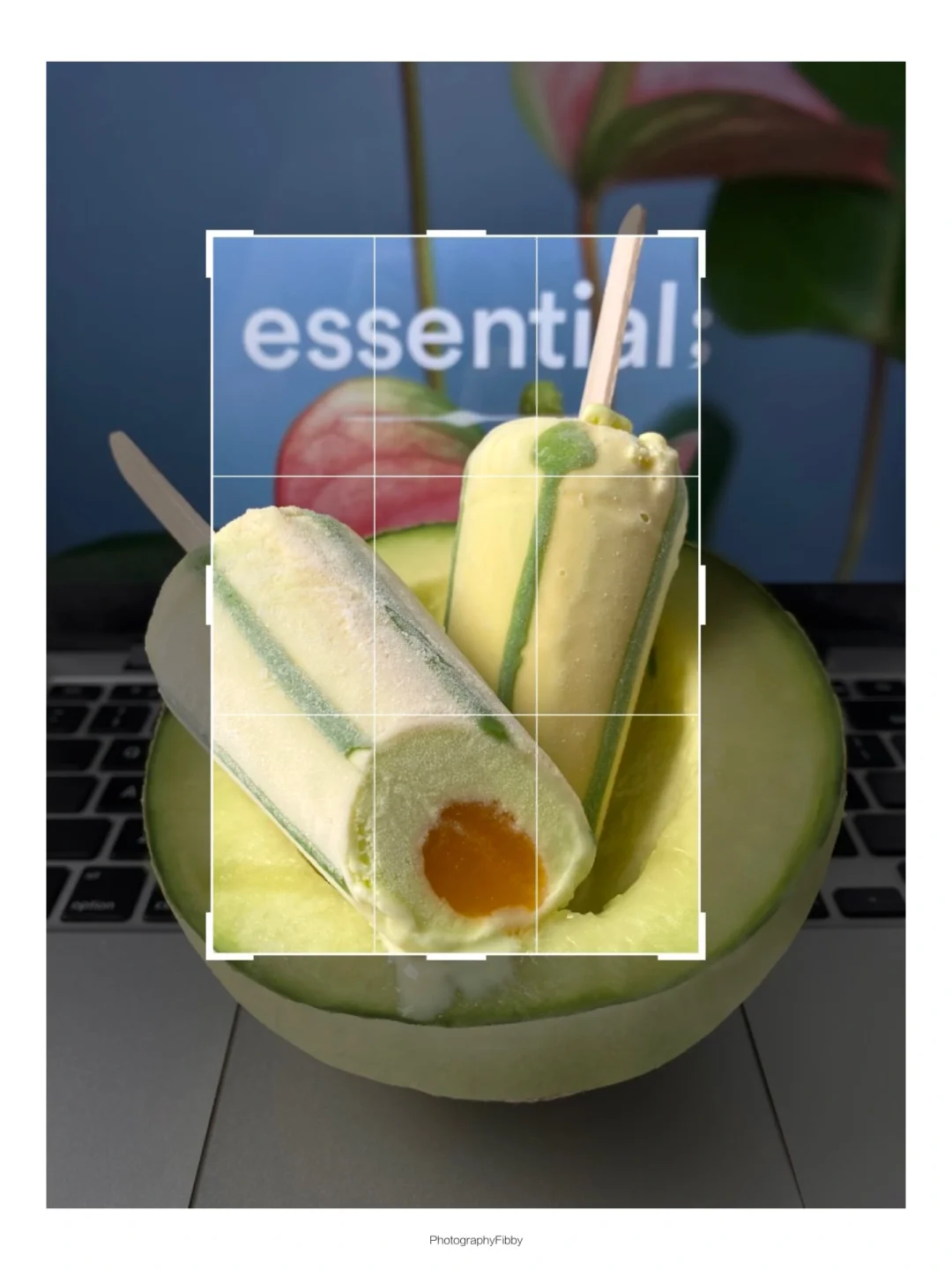 冰淇淋这样构图➕滤镜秒变夏日清新氛围感❗️