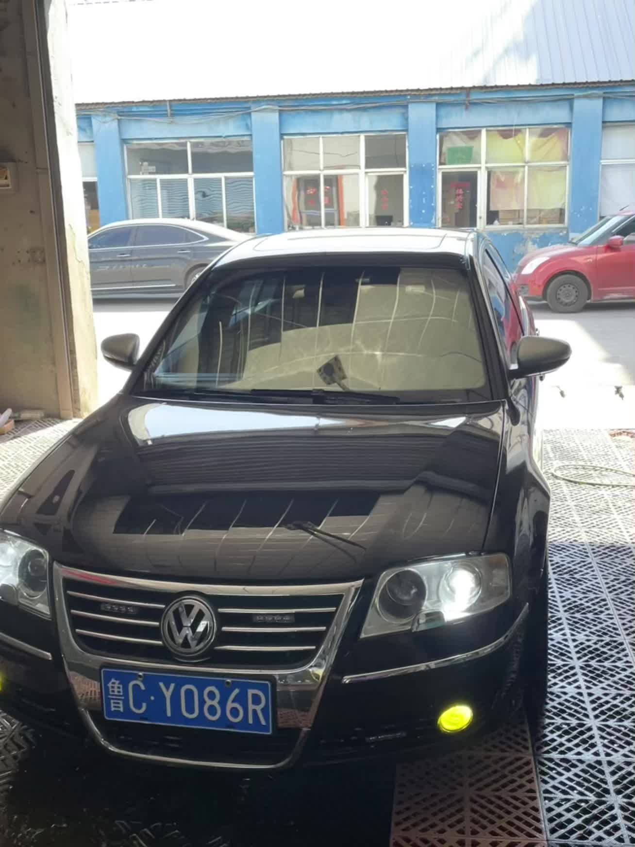后排能看电视的帕萨特见过吗