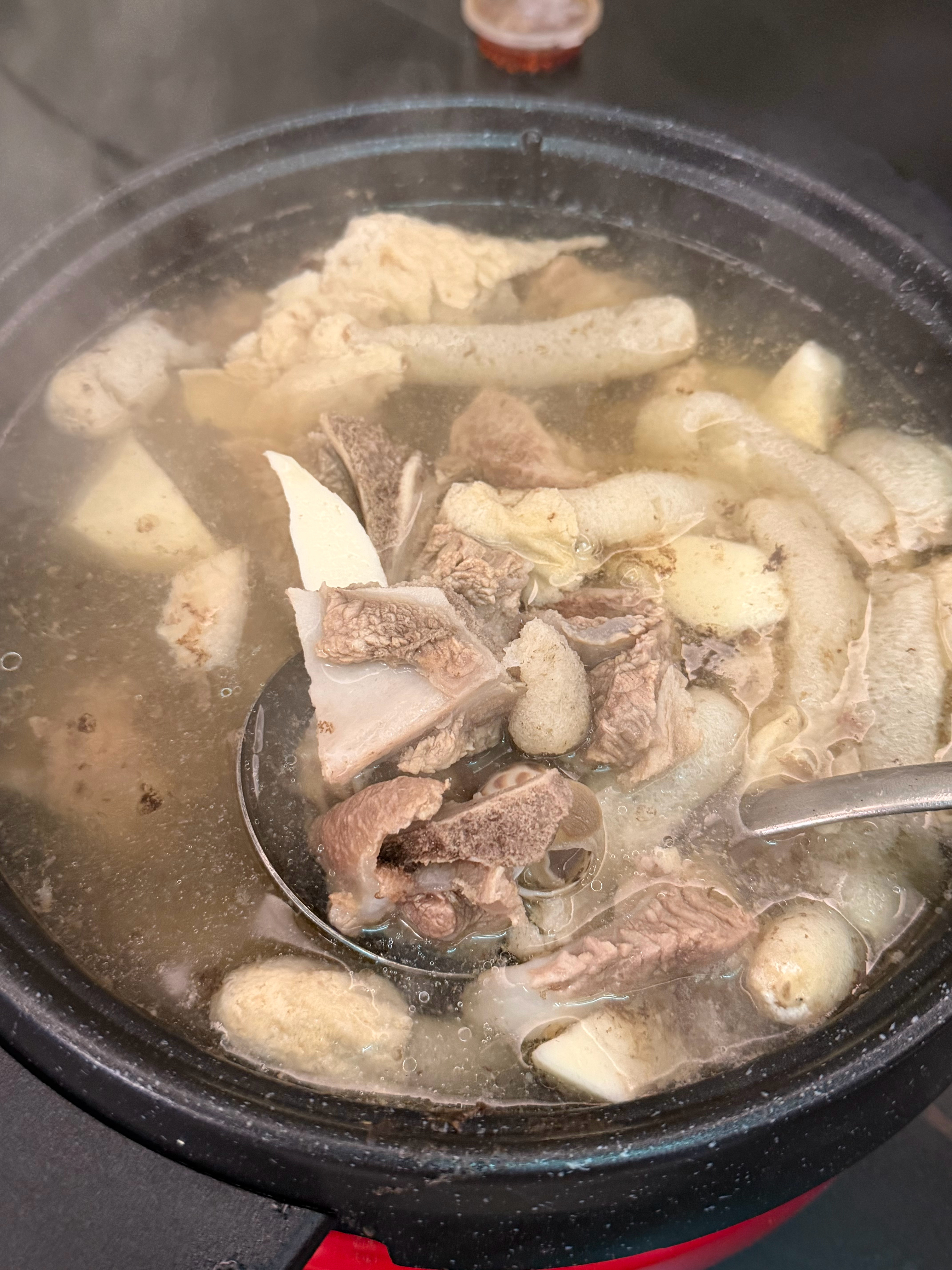 今天来我爸家吃饭