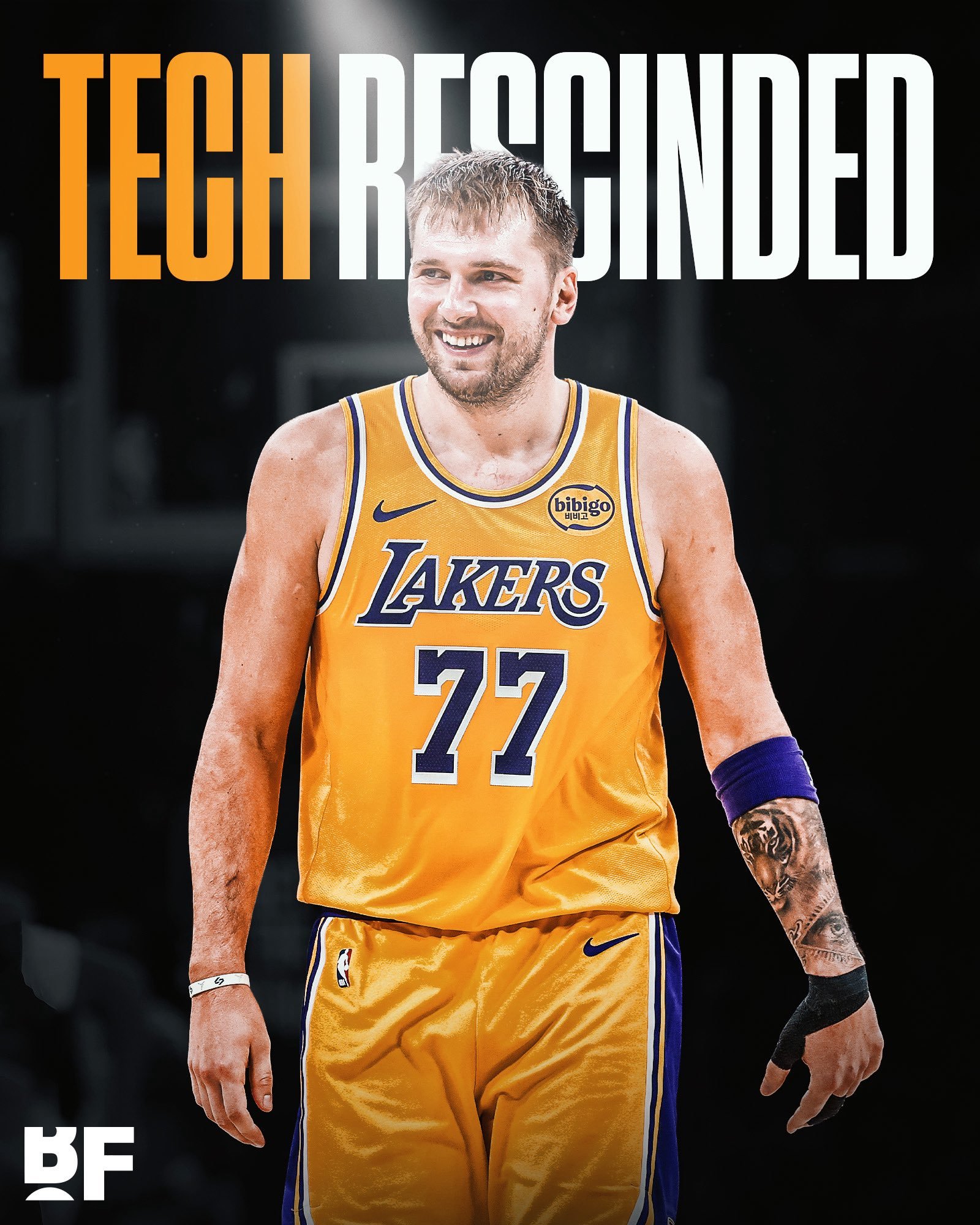 Shams：NBA撤销了东契奇的第16次技术犯规，允许他参加下一场对阵活塞的比赛