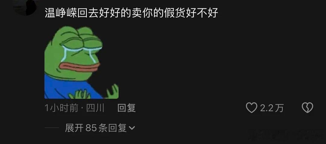 感觉参加浪姐后温峥嵘的路人缘完全败光了