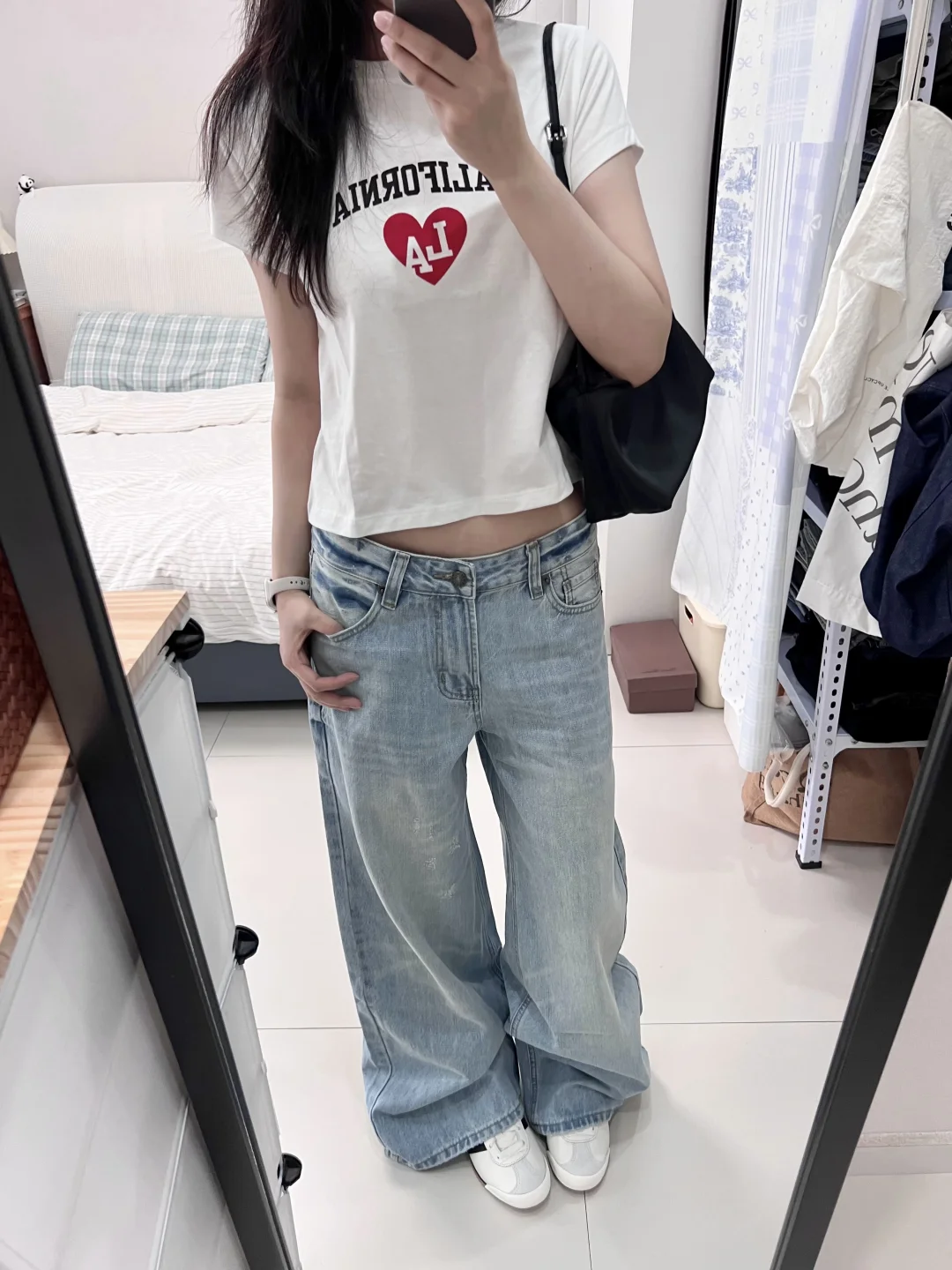 近期钟爱低腰裤👖
