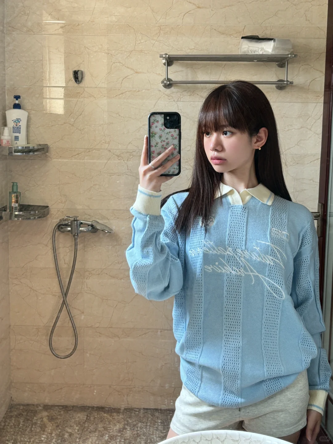 还是喜欢baby blue^_^