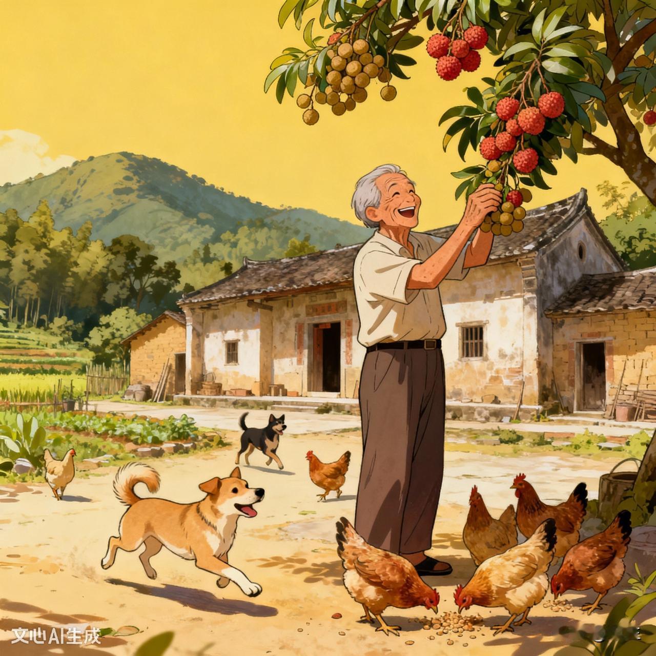 退休生活：在田园牧歌里寻得完美

当岁月如潺潺溪流，悄然爬上我的发梢，退休的钟声