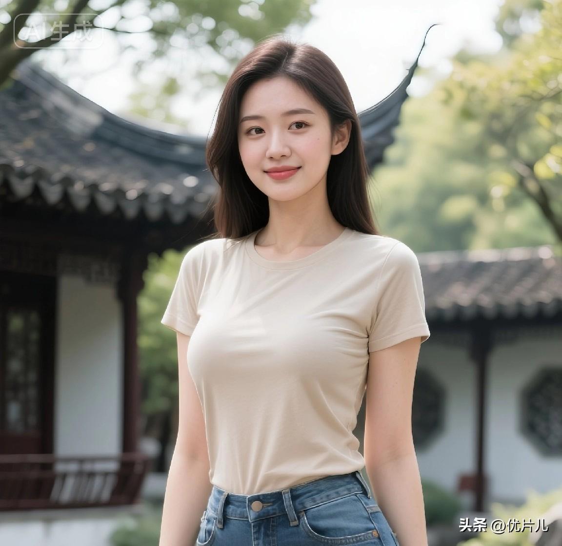 原来美，从来都
不被风格定义。
穿搭反差感