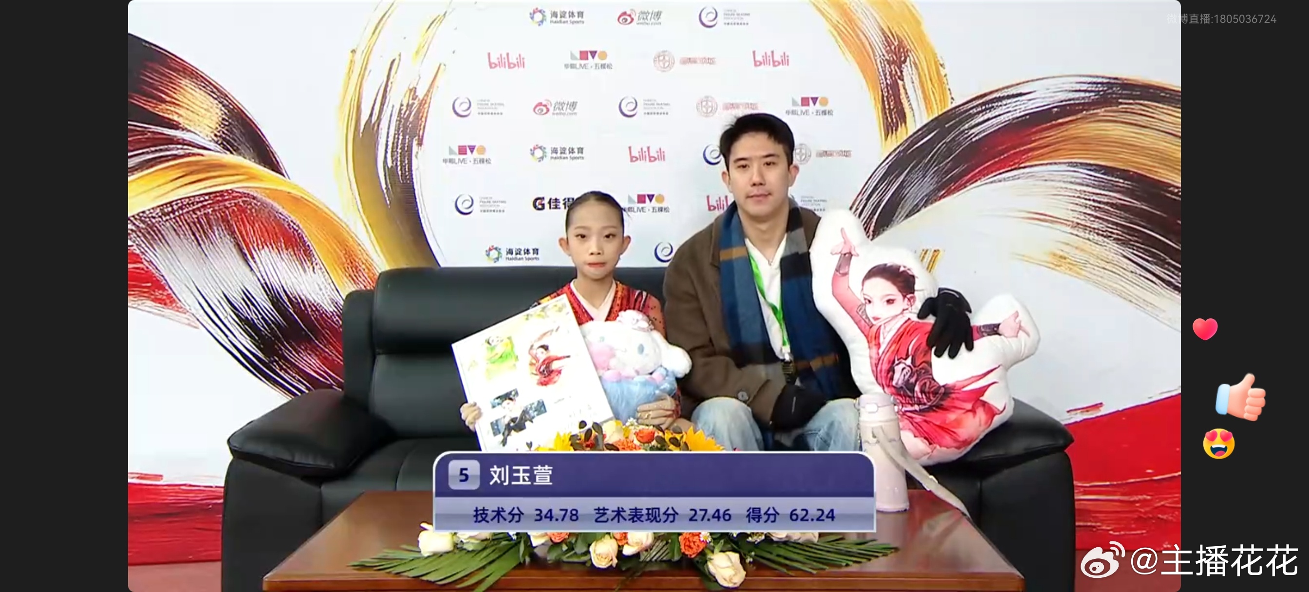 刘玉萱短节目62.24分 