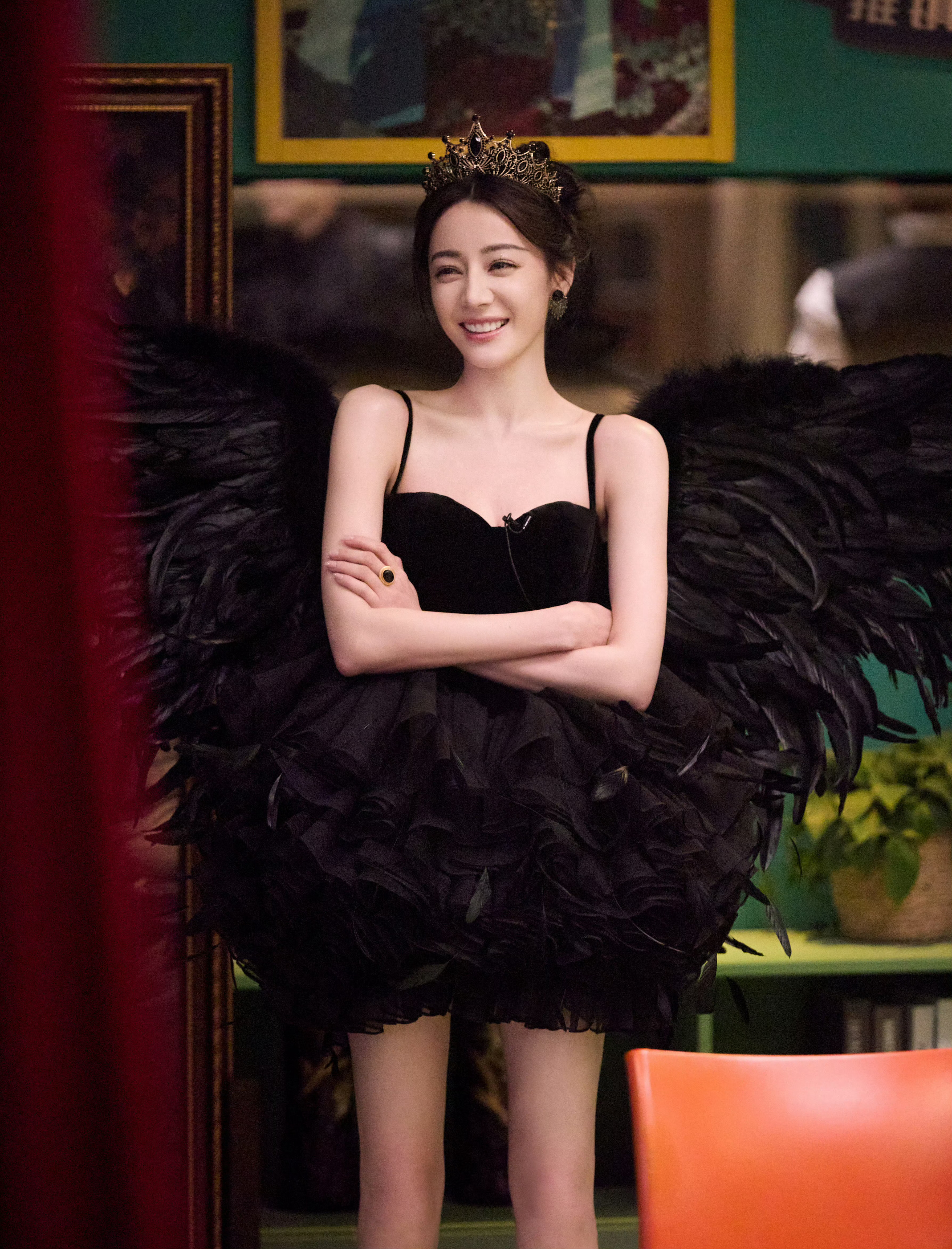 迪丽热巴无修纯生图迪丽热巴🖤 