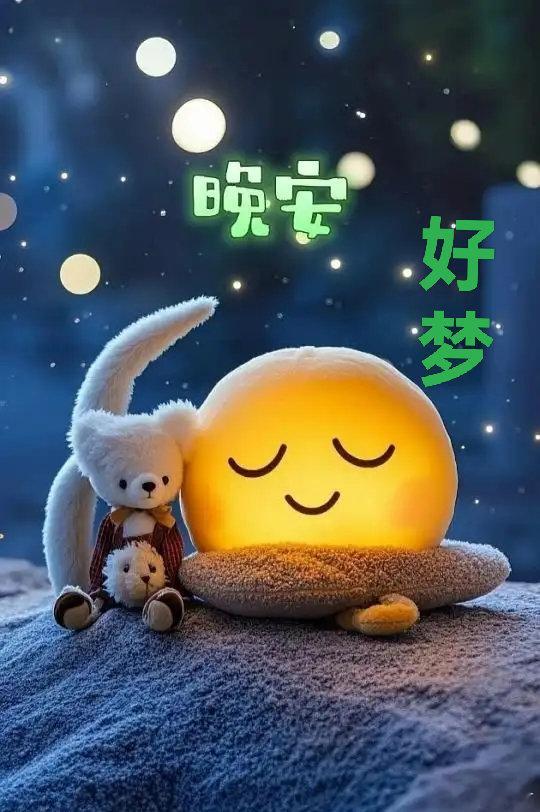 晚安    晚安💤好梦 