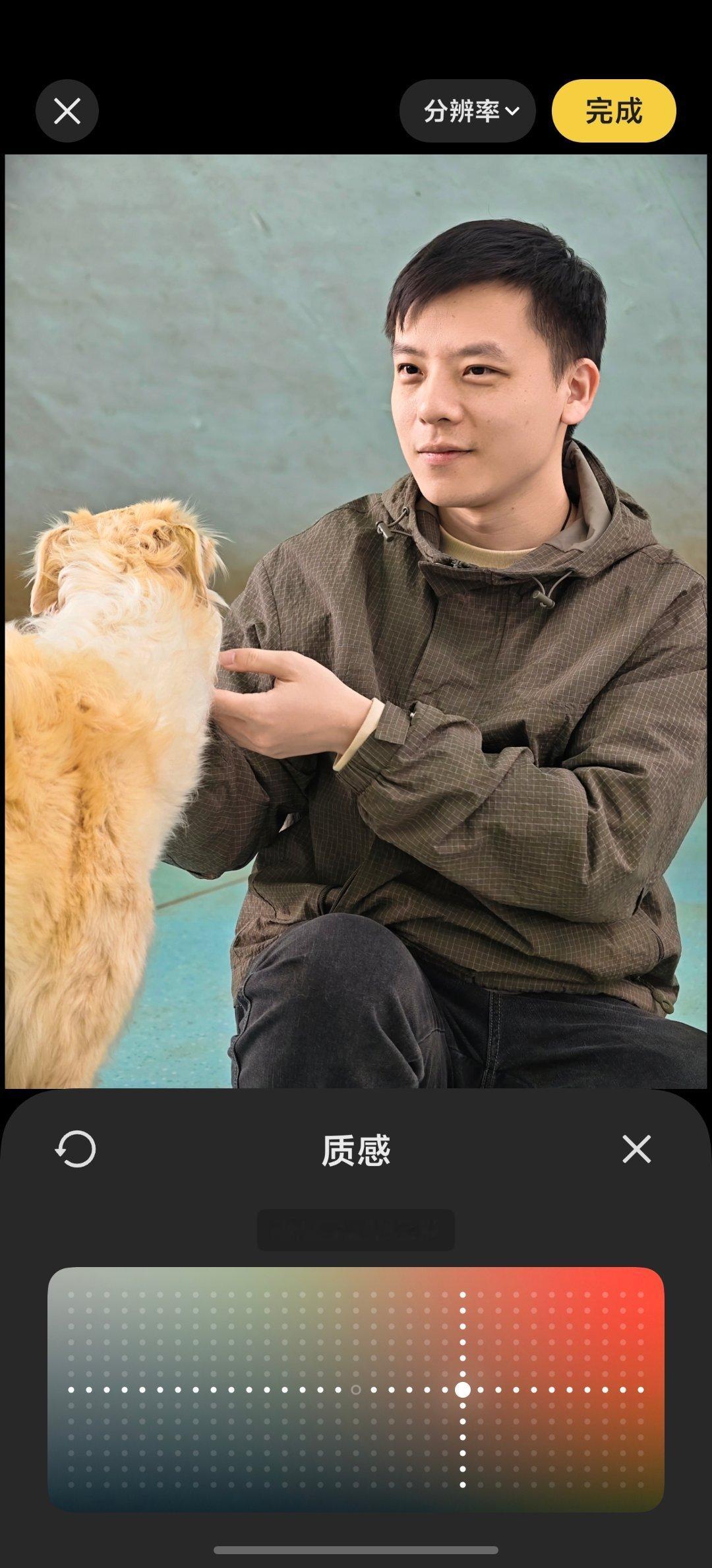iQOO 15也有调色盘功能了，适合我这种拍照不喜欢折腾的人，一键拍好，一拖调好
