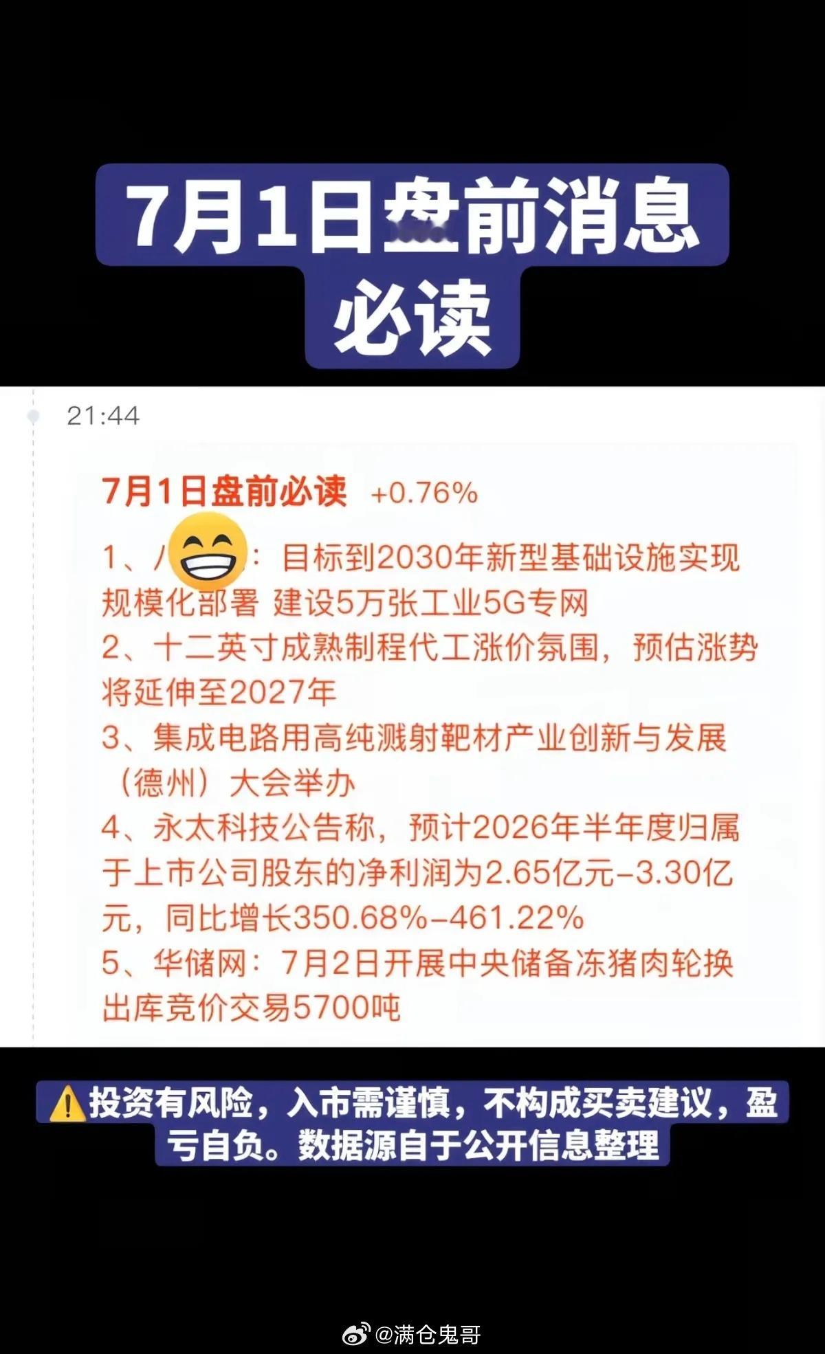 7.01 周三 早盘财经热点｜核心信息必读1、光纤光缆+AI算力当前全球AI大模