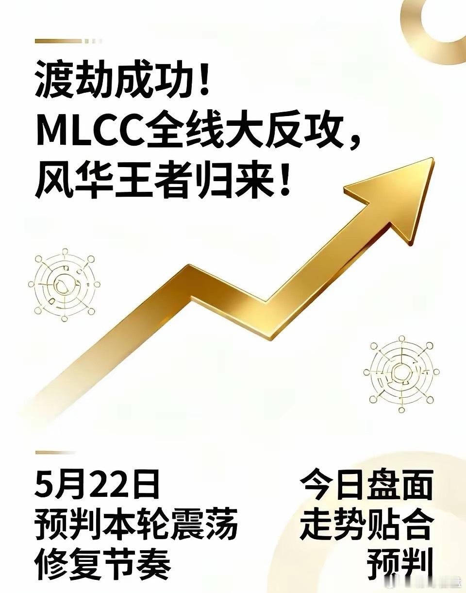 渡劫成功！MLCC全线大反攻，风华王者归来！熬过两天剧烈震荡洗礼，MLCC正式渡