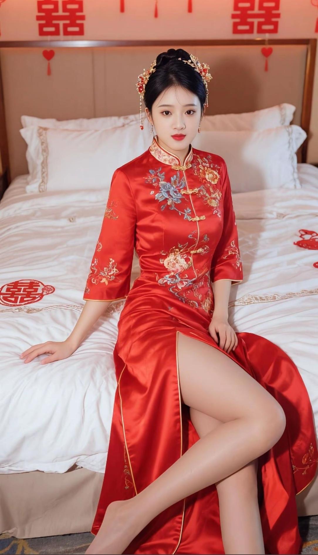 过年就应该红红火火。