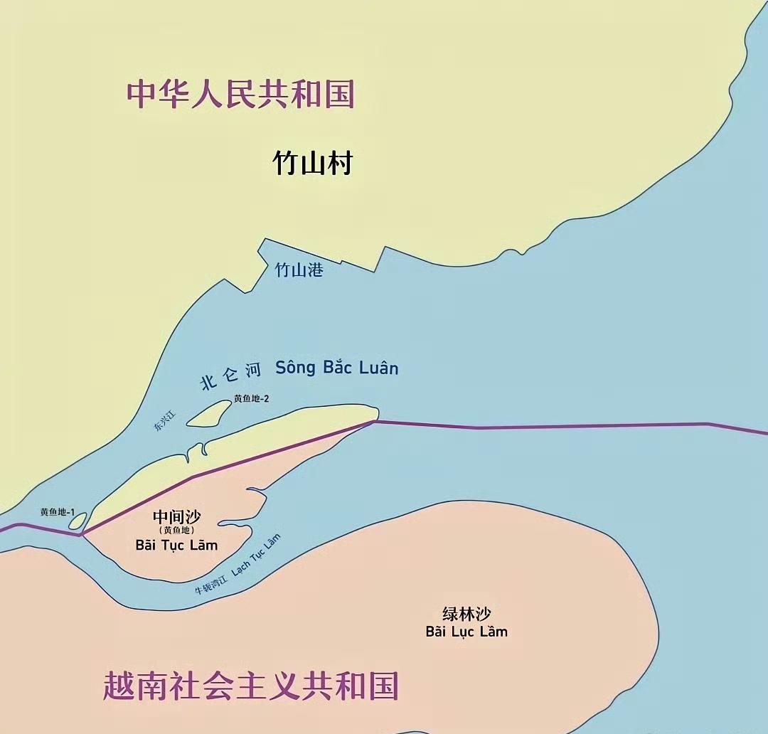北仑河口：一条界河，半部中越勘界史
 
北仑河口作为我国大陆海岸线最西端起点，从