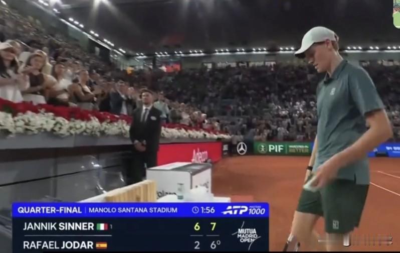 🇮🇹辛纳6-2/7-6（0）拉法 霍达尔🇪🇸
晋级马德里半决赛
大师赛2