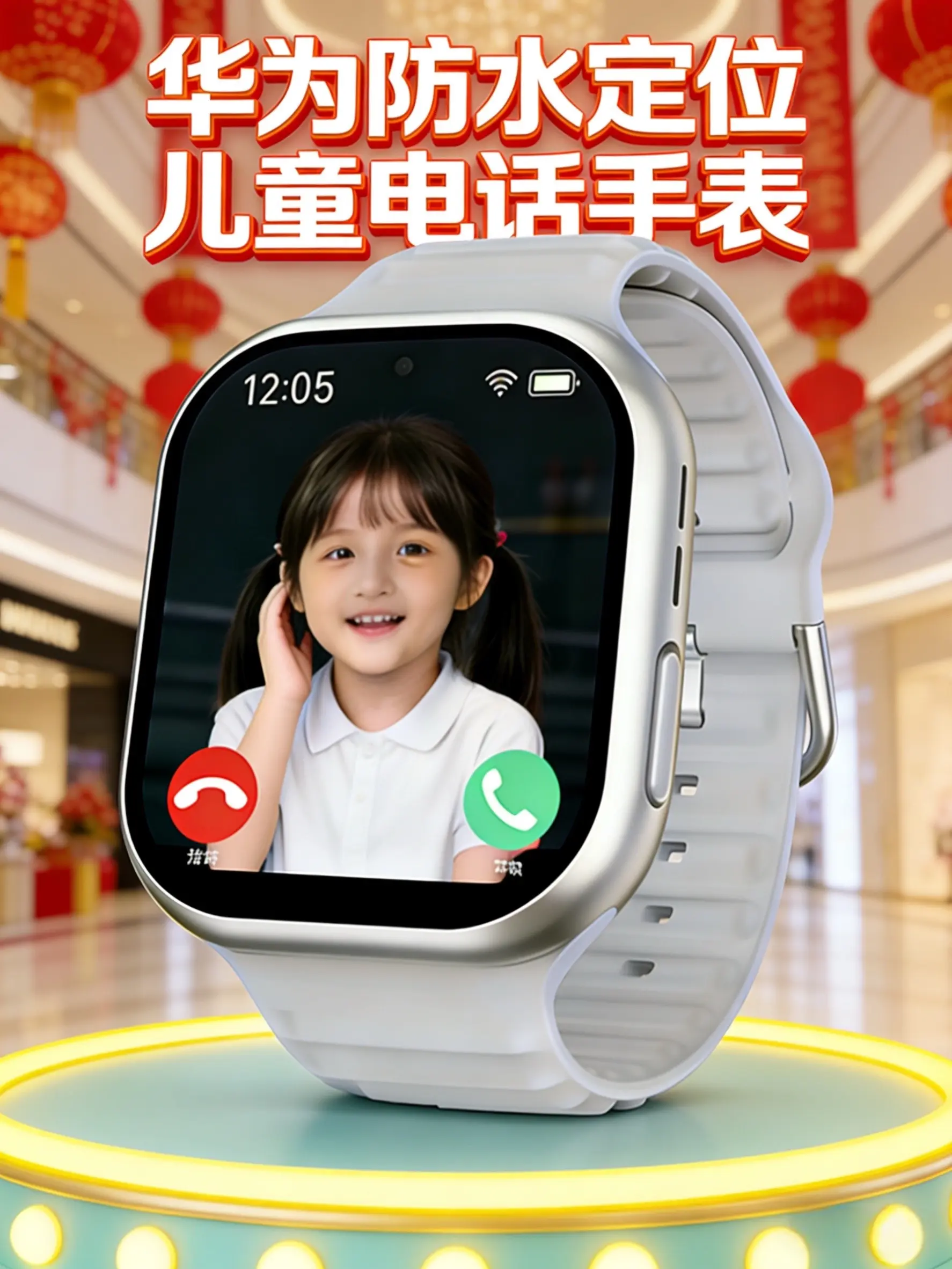 儿童电话手表 华为儿童手表 送给孩子的礼物 开学仪式感 孩子的快乐就是这么简单