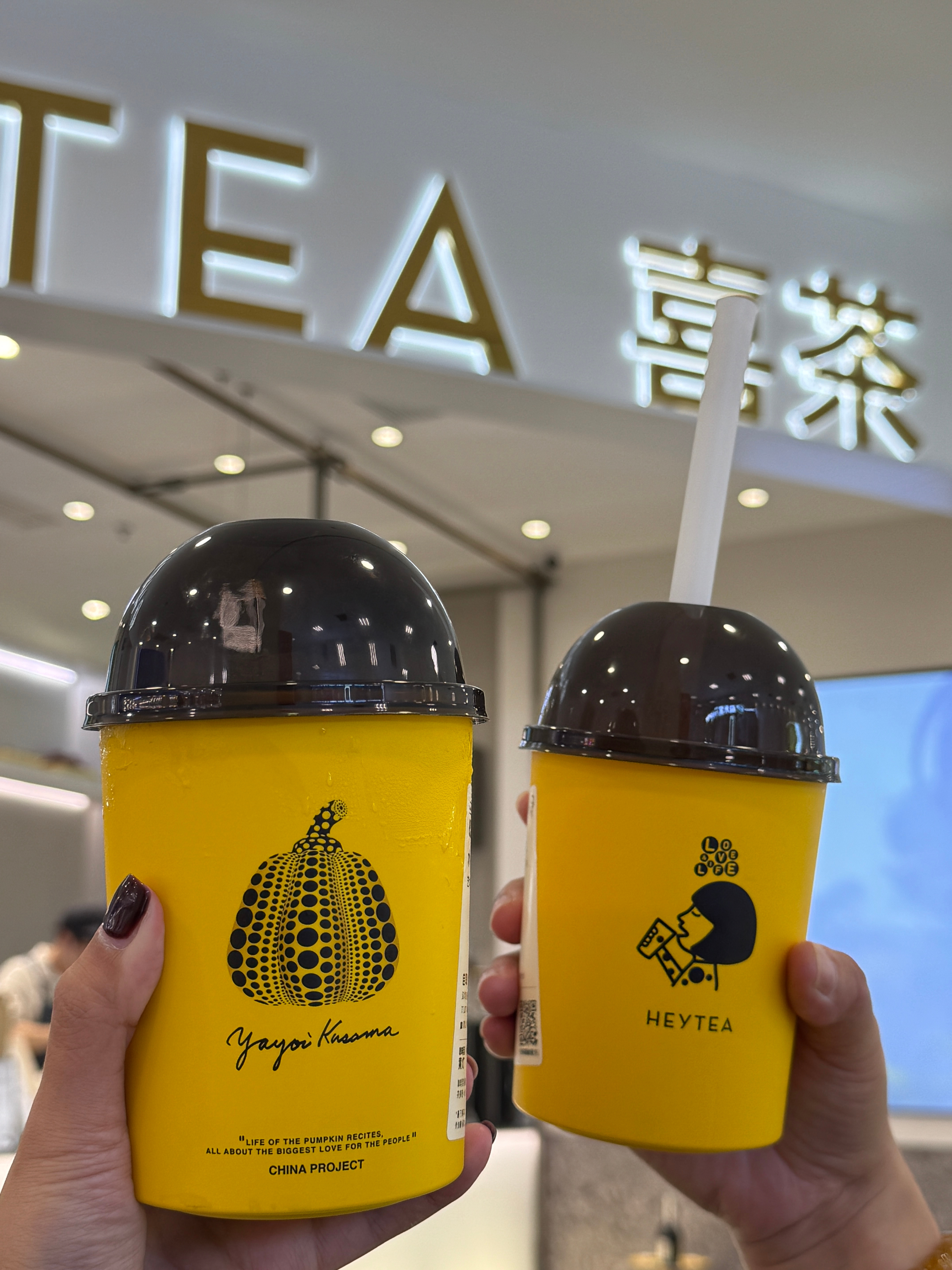 立冬的第一杯奶茶🧋你们喝了嘛 ​​​