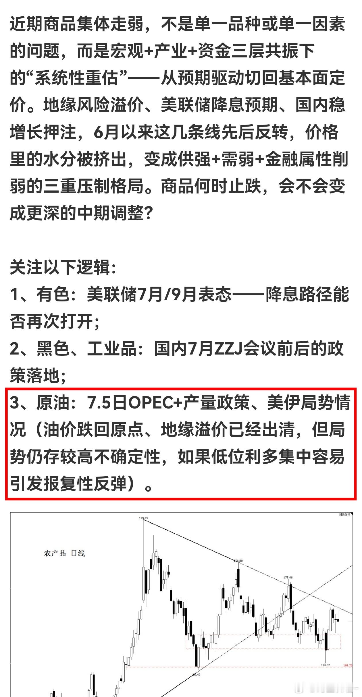 原油 今天还有原油的库存数据，要当心利好集中交易——前两周库存都是历史低位，市场