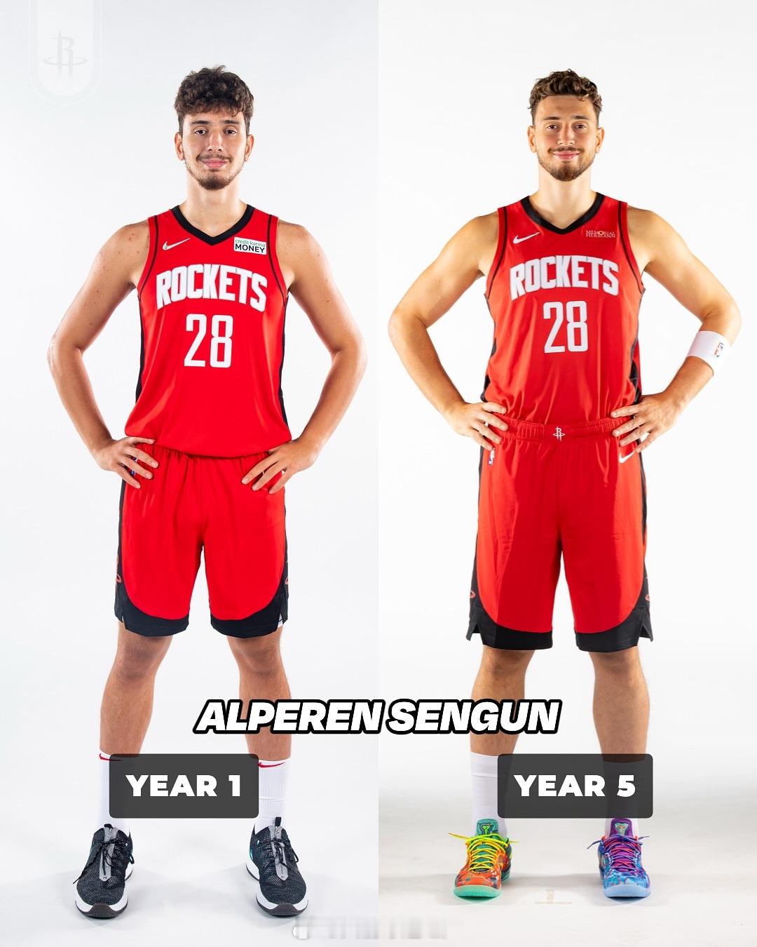 众球员们第一年到如今，有什么变化吗？火箭[超话]休斯顿火箭NBA吐槽大会 ​​​