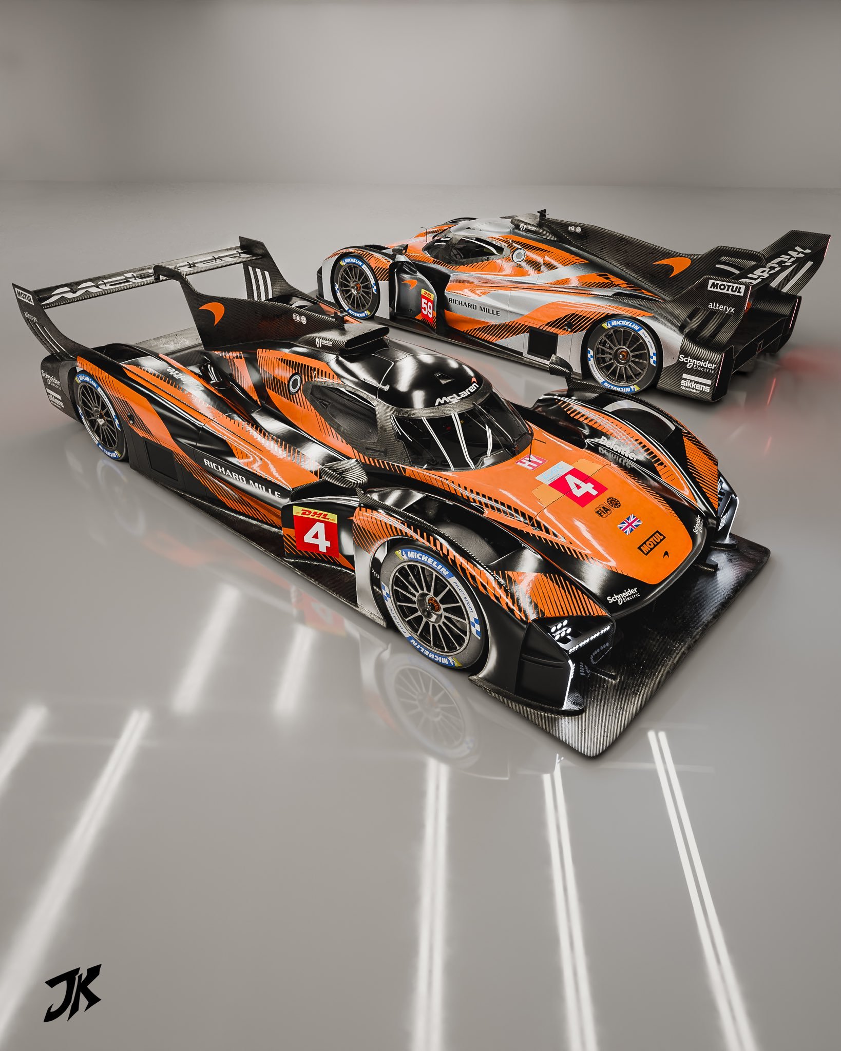 wec世界耐力锦标赛 迈凯伦 Hypercar 概念涂装 