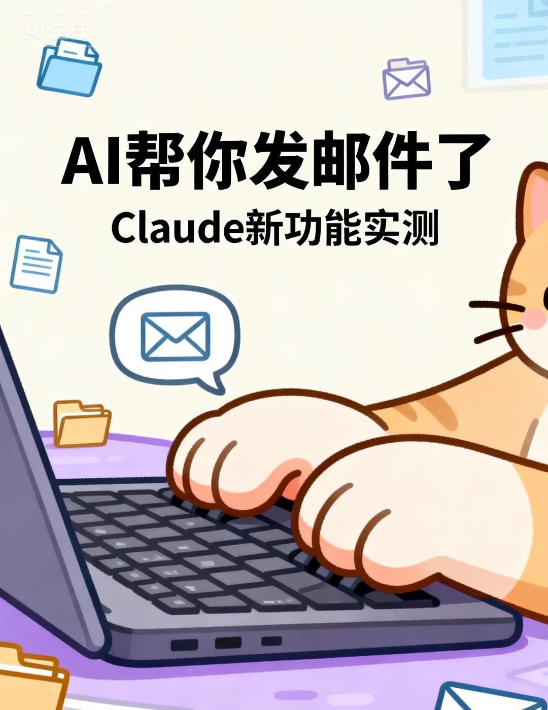 邮件太多处理不完？让Claude帮你搞定
我平时最烦的就是整理邮件和文件，每次找