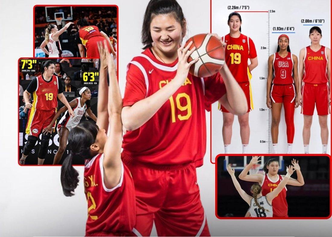 "这和我这辈子打过的任何一场篮球都不一样。我从来没和这种身高的女篮球员交过手。"
