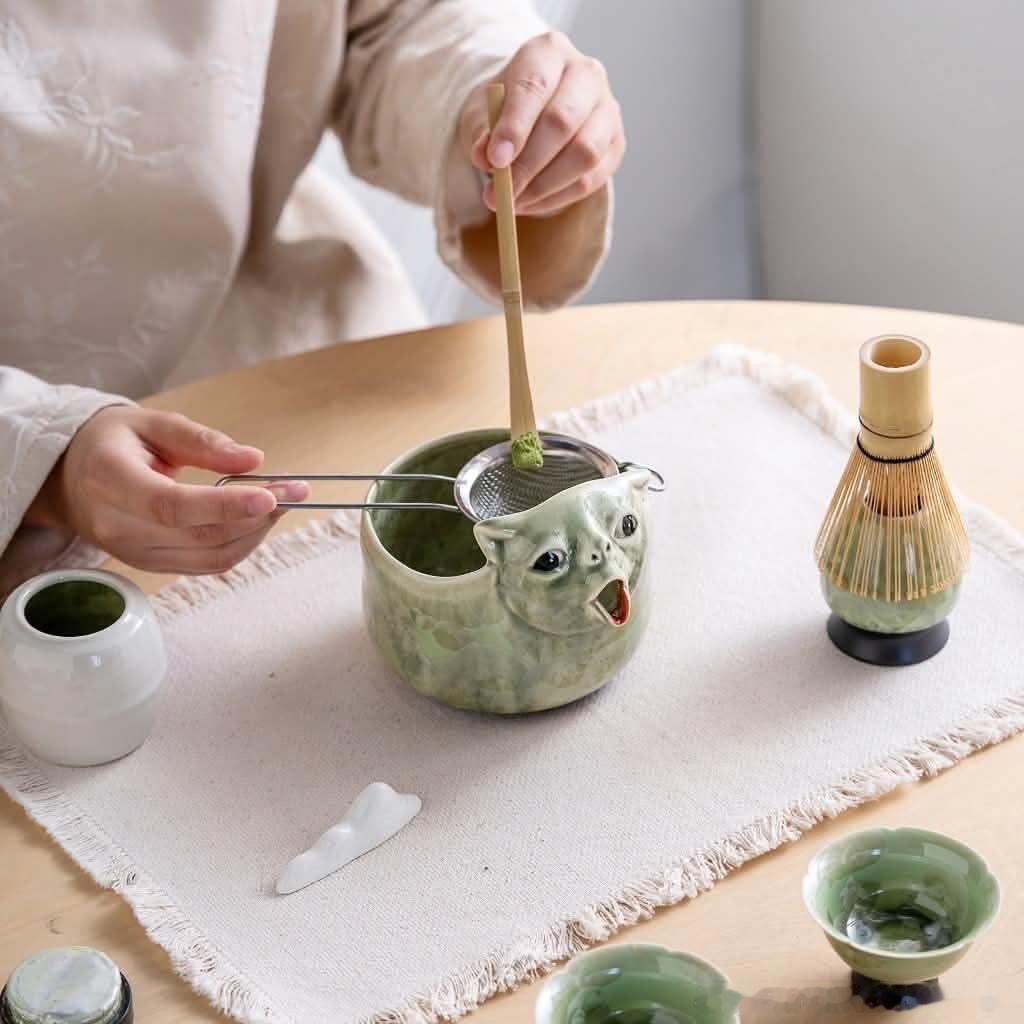 泰国人设计的抹茶茶具情感热点创作激励计划