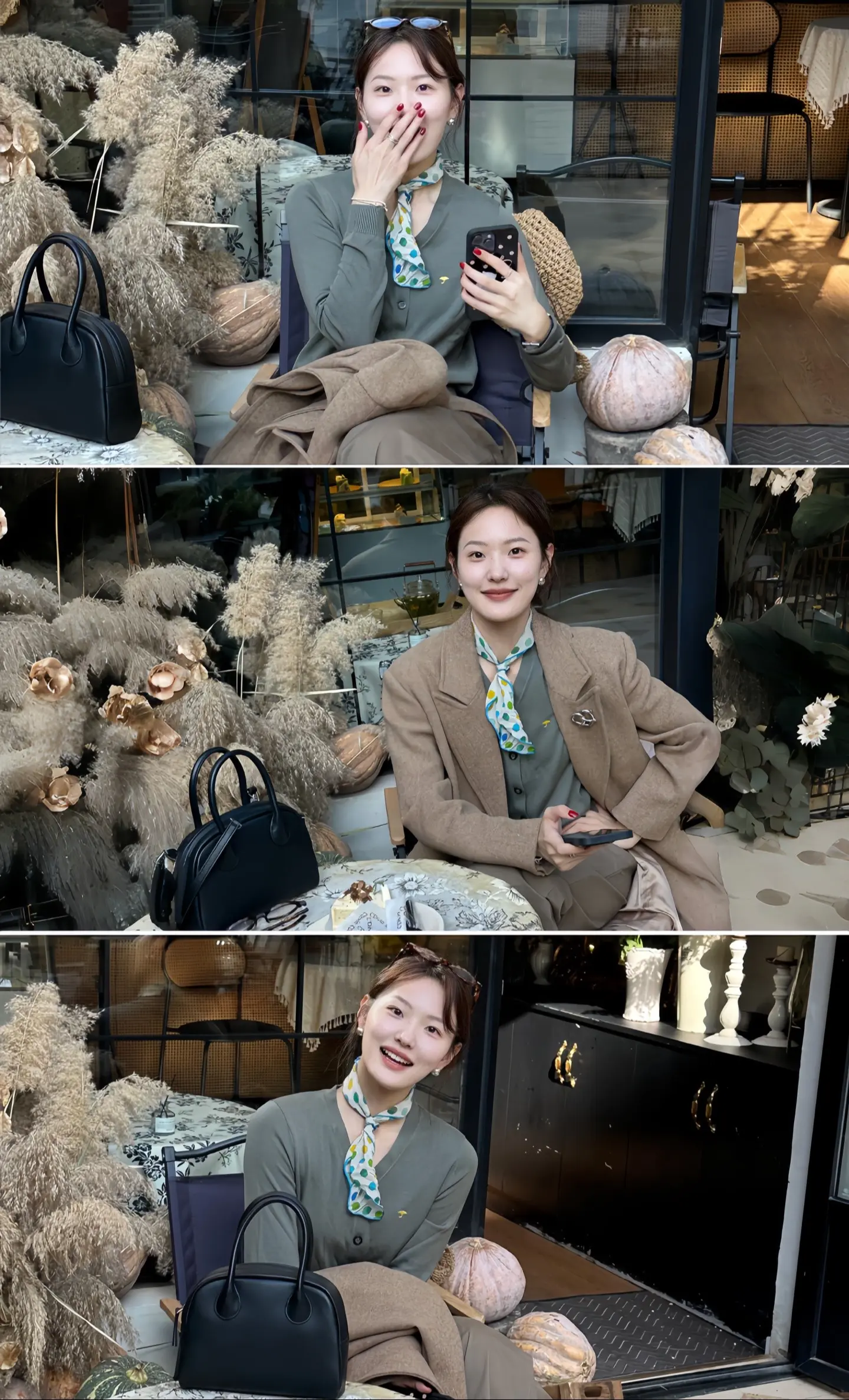 入秋复古简约穿搭🍂时尚气质高级