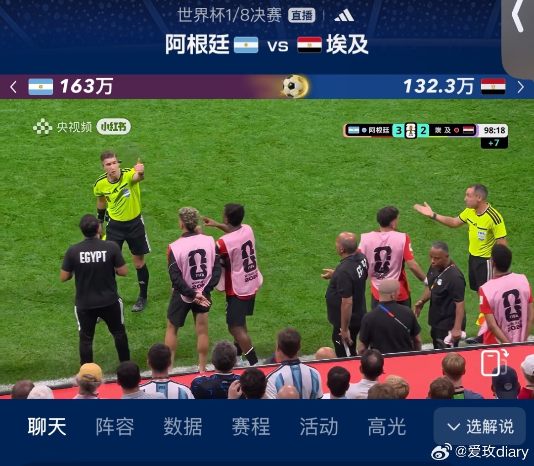 阿根廷vs埃及裁判 偏心世界杯直接裁判想让谁赢 谁就得冠军吧 埃及到底哪里得罪裁