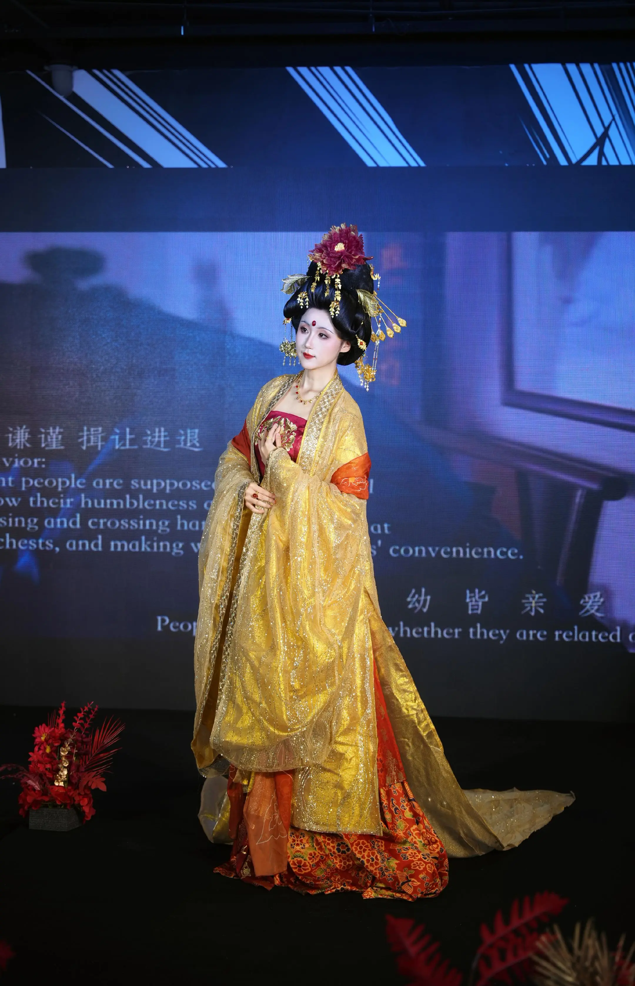 来当汉服比赛评委的打工照有呀！汉服国风合伙人