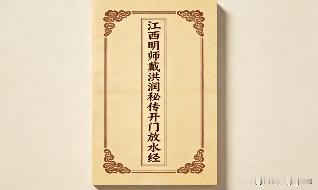 风水书籍《江西明师戴洪润秘传开门放水经》
📖页数: 267页
🆕简介:《江西