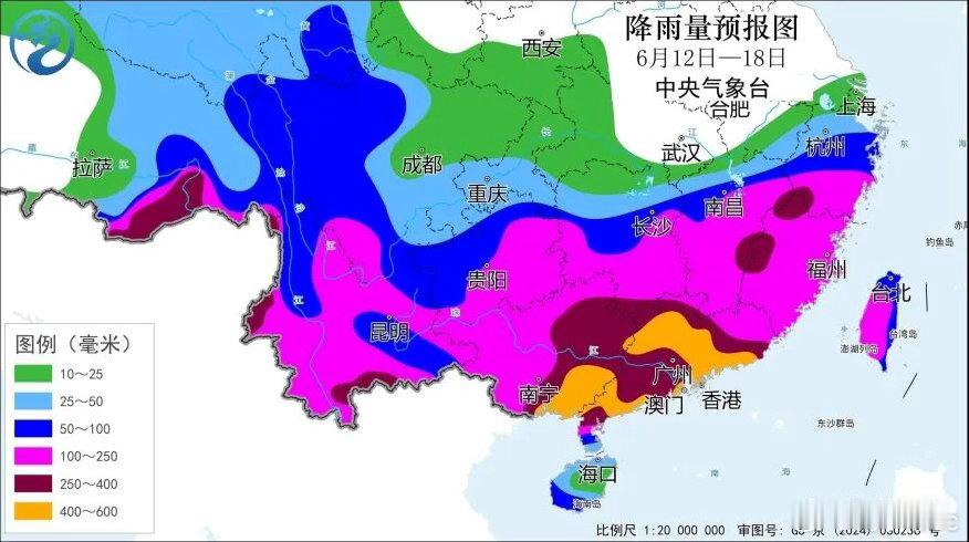 大暴雨特大暴雨周末突袭广东广东的朋友注意啦⚠️ 周末暴雨强势上线，局部更是特大暴
