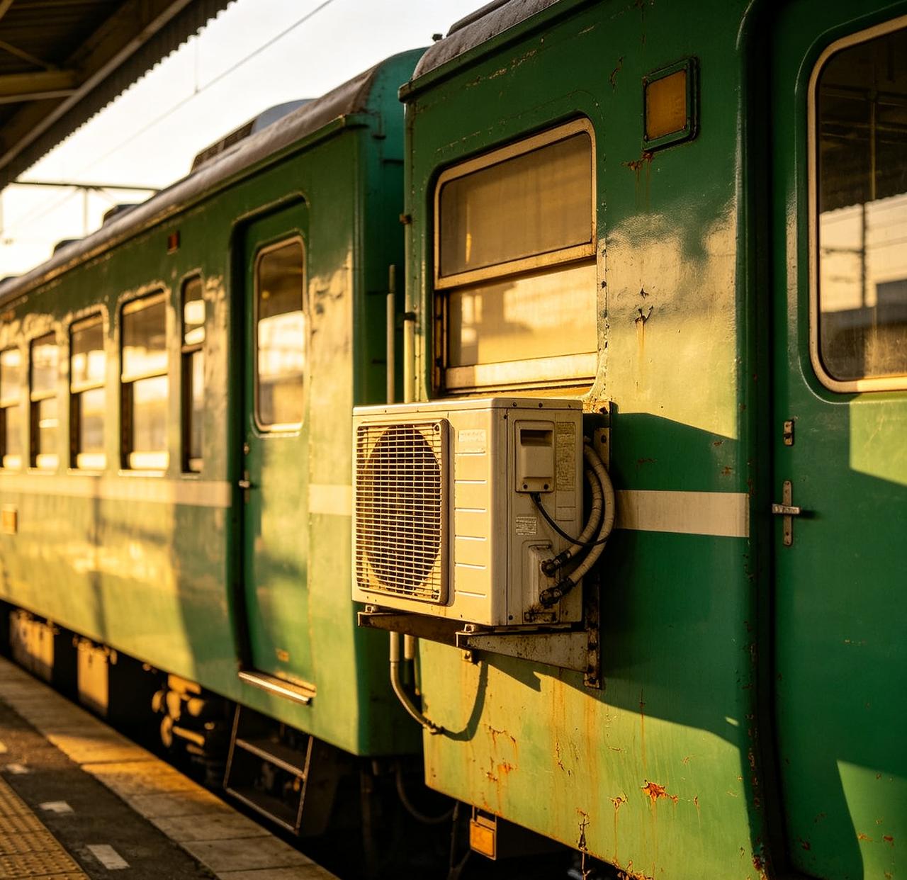 以前最慢最慢綠皮車好像是沒空調的，廣州東站至深圳的廣深鐵路都不到150公裡，最慢
