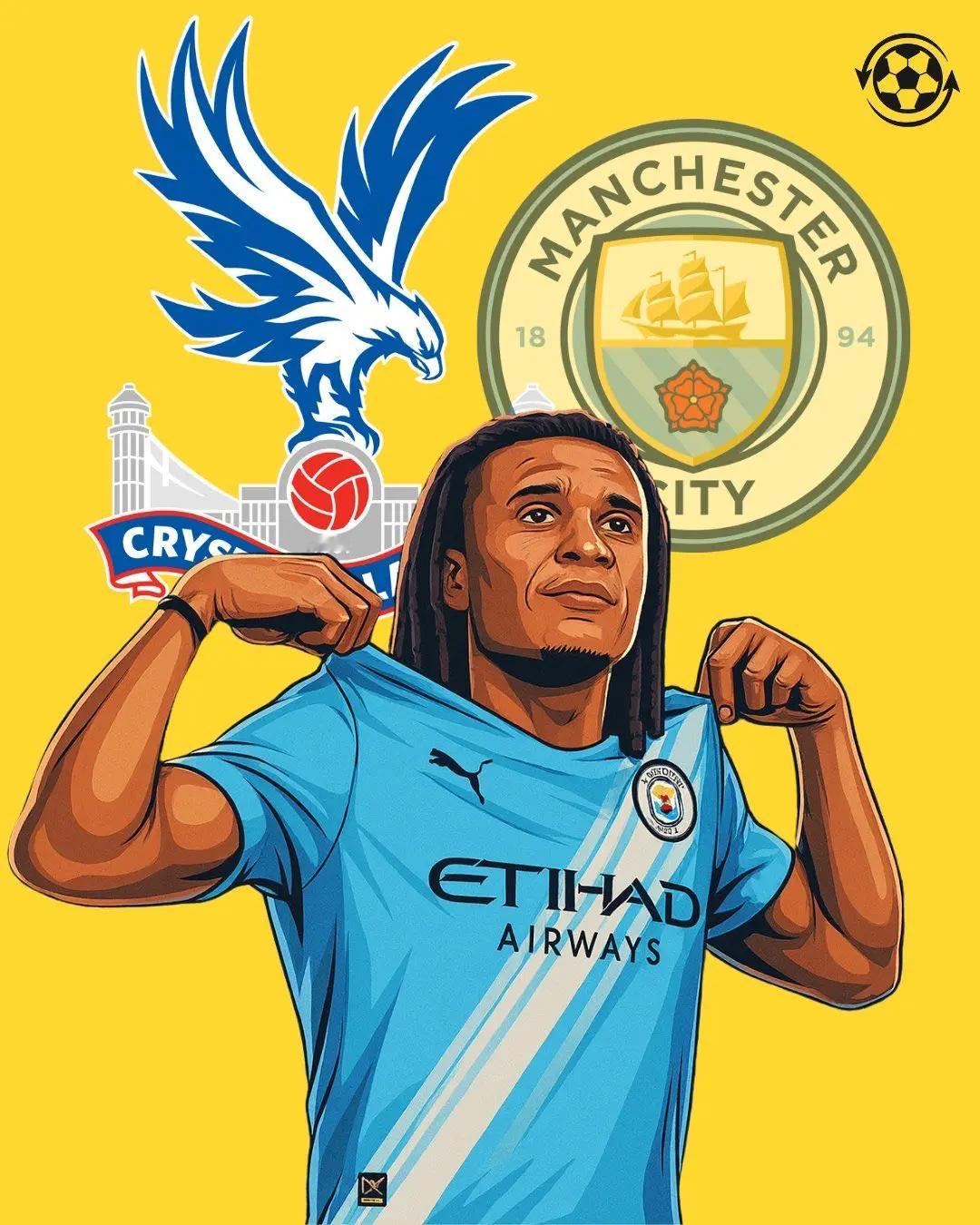 水晶宫正在考虑明年夏天引进曼城的荷兰后卫内森·阿克。水晶宫的首发阵容将在明年夏天